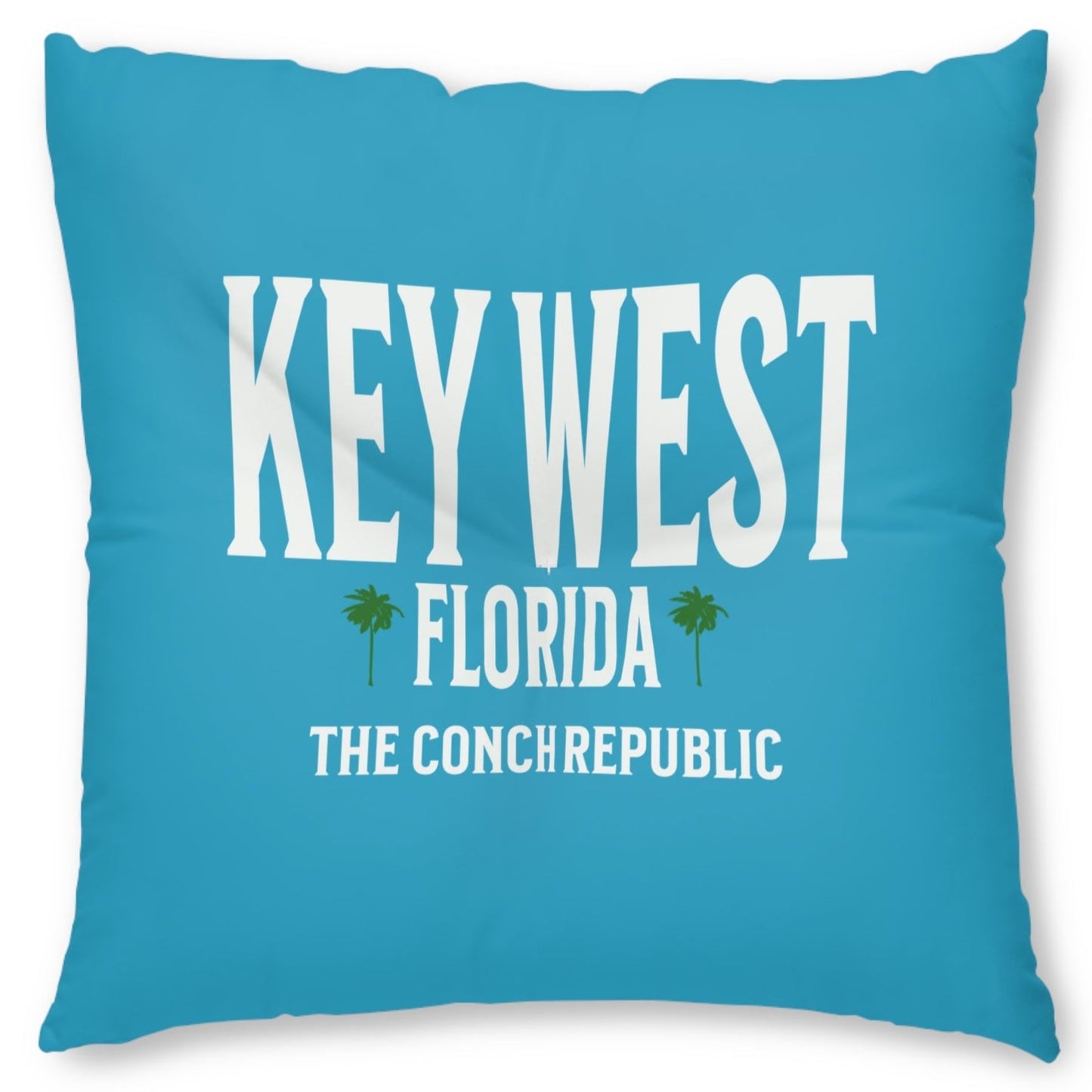 Key West Tufted Floor Pillow, Square by Caribbean Rays
