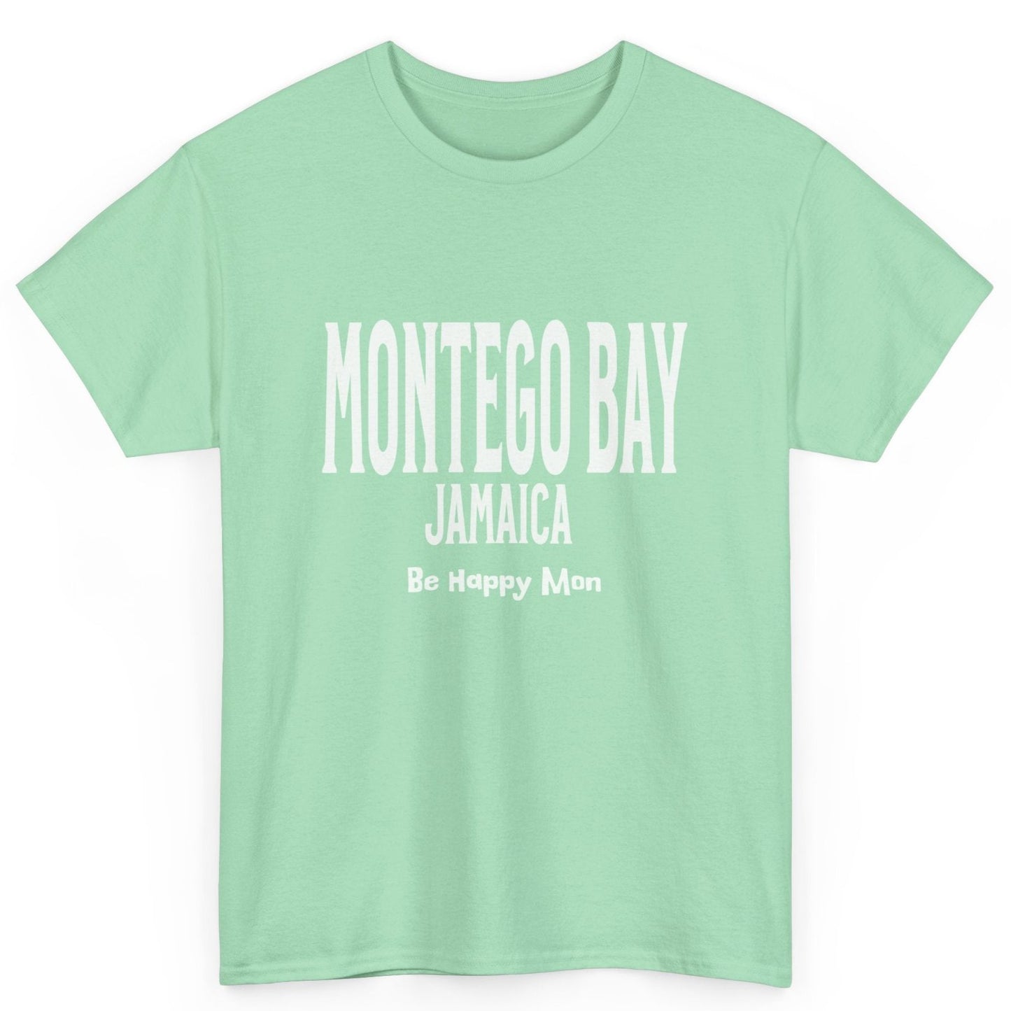 Island Collection Montego Bay Unisex Heavy Cotton Tee by Caribbean Rays