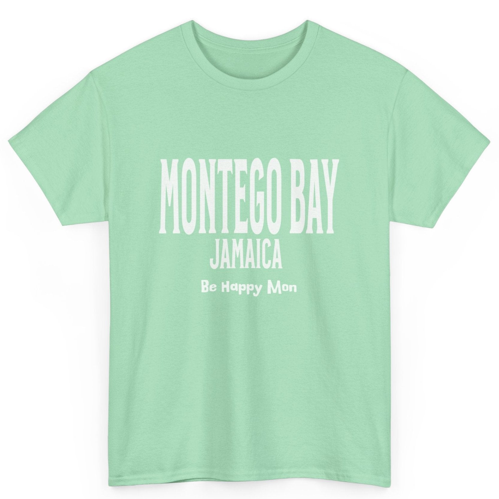 Island Collection Montego Bay Unisex Heavy Cotton Tee by Caribbean Rays