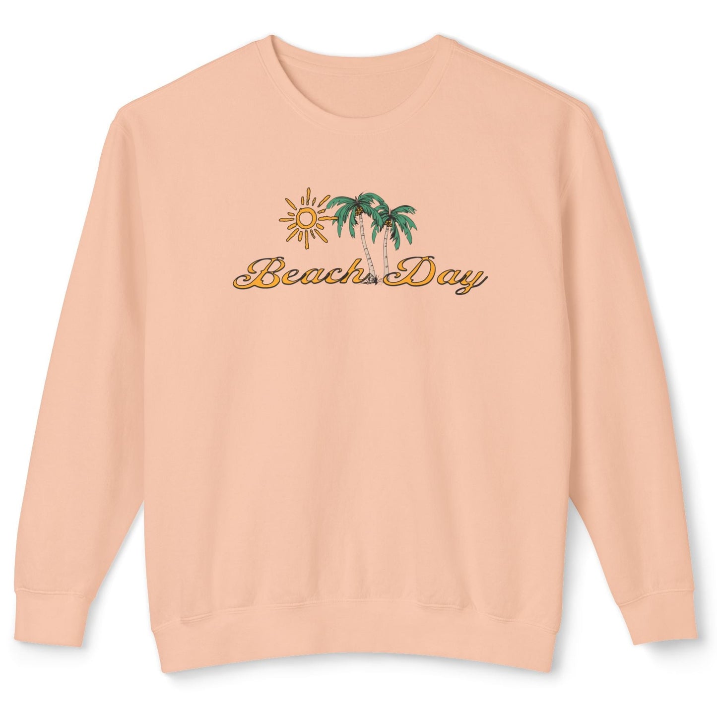 Beach Club Beach Day Unisex Lightweight Crewneck Sweatshirt by Caribbean Rays