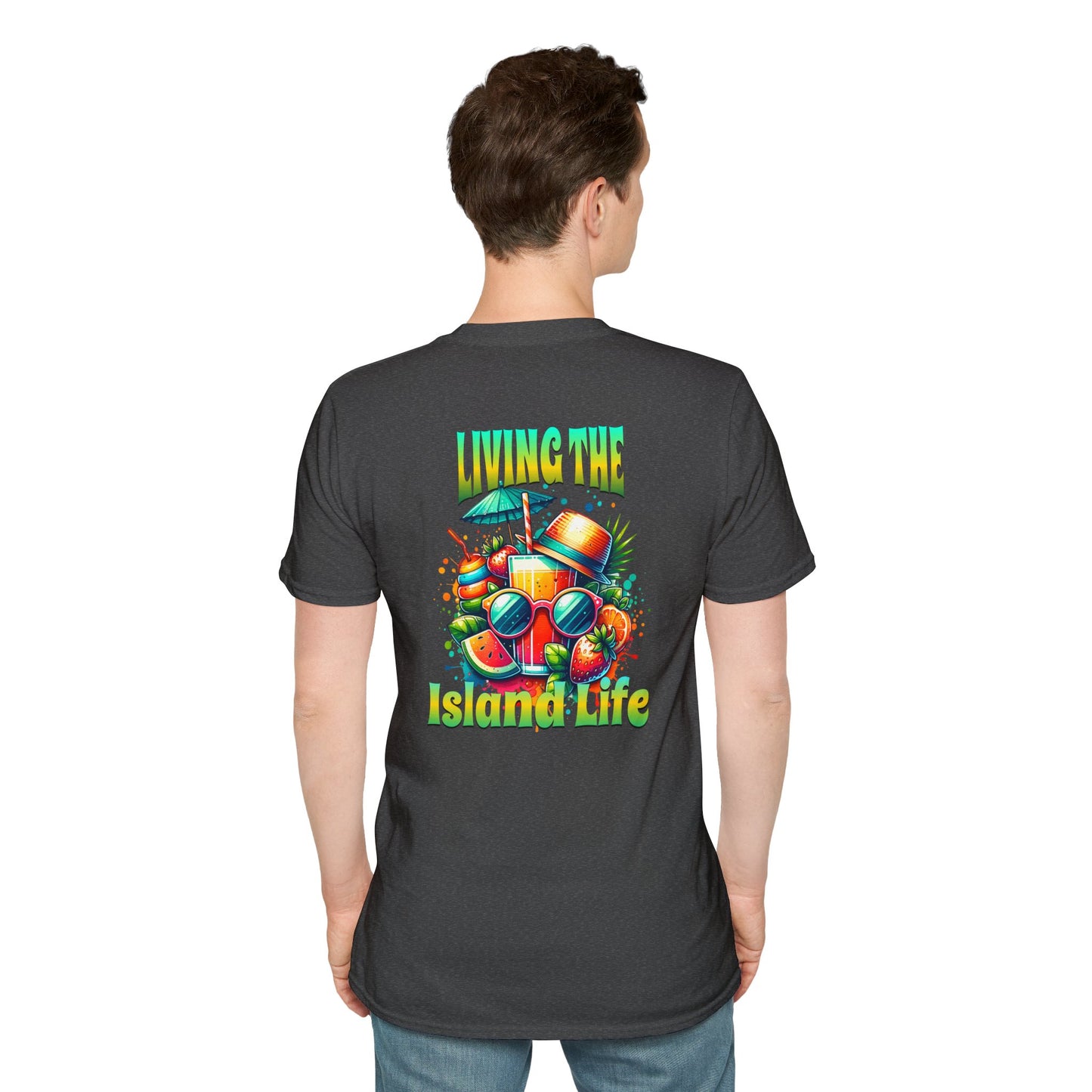 Living the Island Life Unisex Softstyle T-Shirt