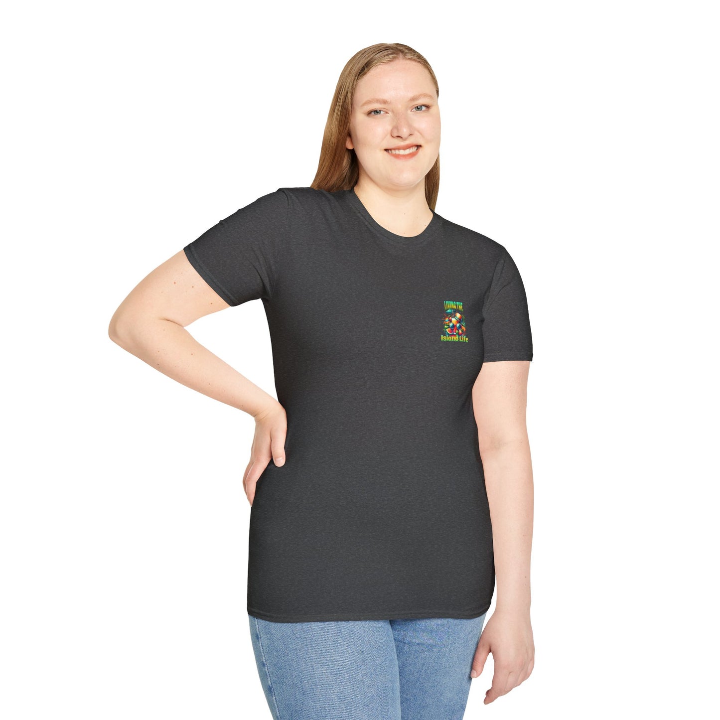 Living the Island Life Unisex Softstyle T-Shirt