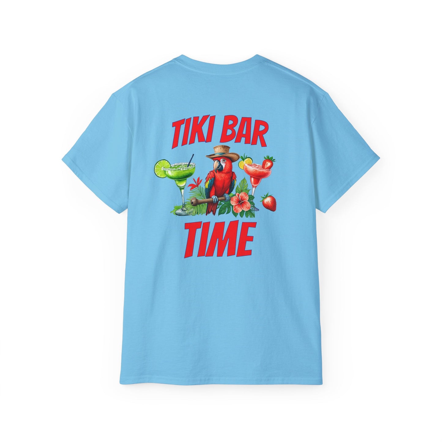 Tiki Beach Collection Tik Bar Time Unisex Ultra Cotton Tee at Caribbean Rays