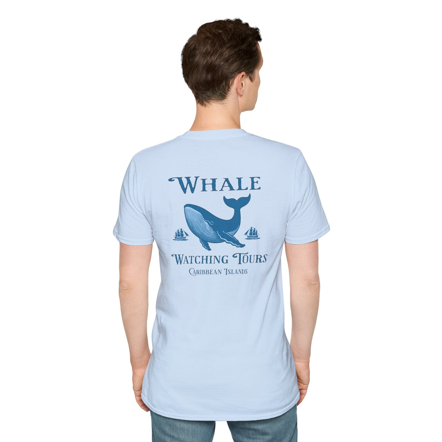 Whale Watching Tours Unisex Softstyle T-Shirt