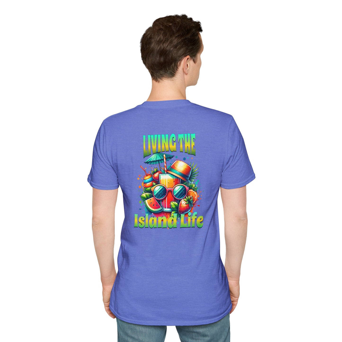 Living the Island Life Unisex Softstyle T-Shirt