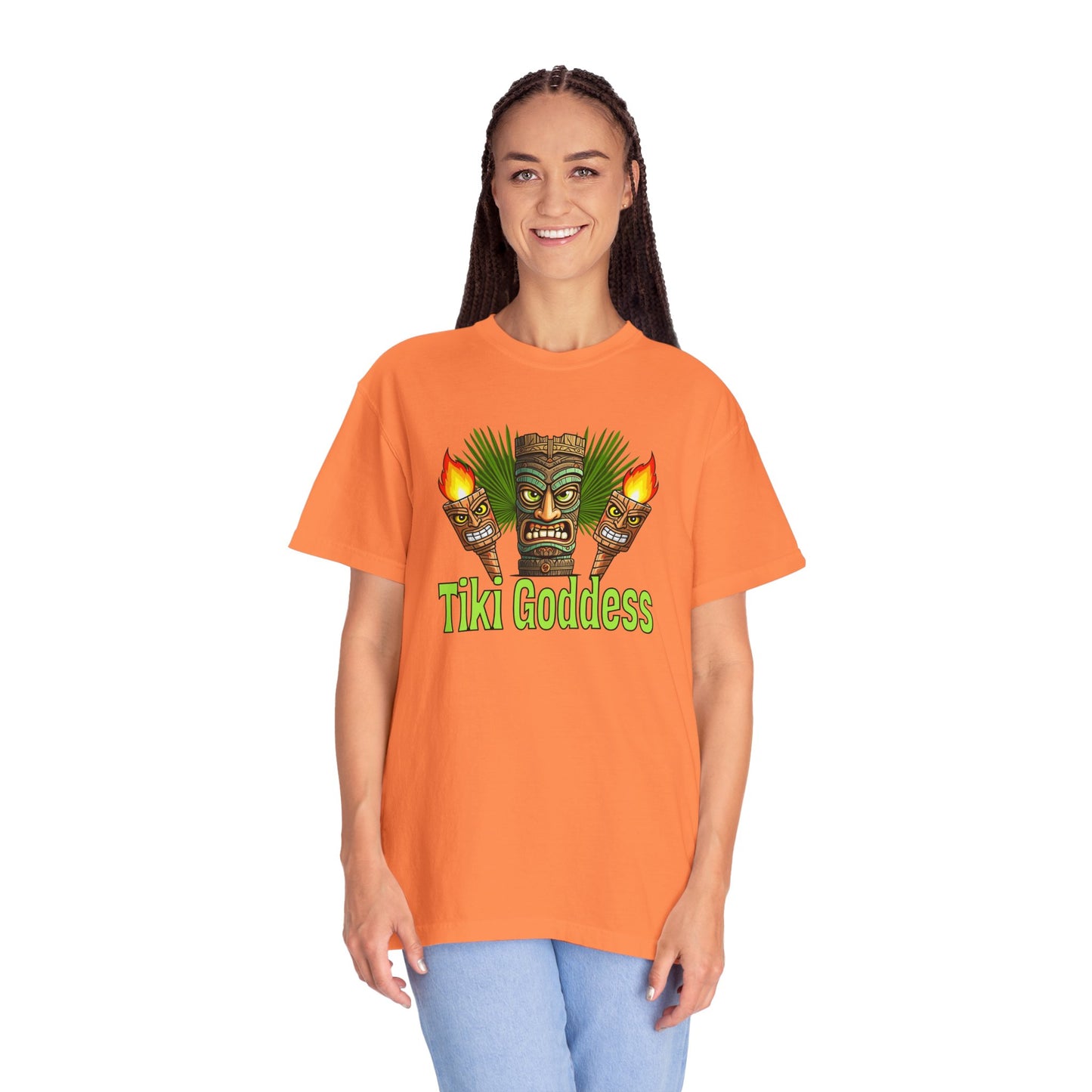 Resort Collection Tiki Goddess Unisex Garment-Dyed T-shirt
