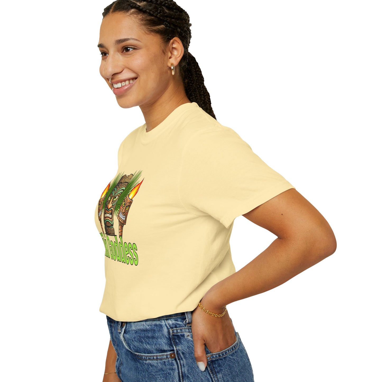Resort Collection Tiki Goddess Unisex Garment-Dyed T-shirt