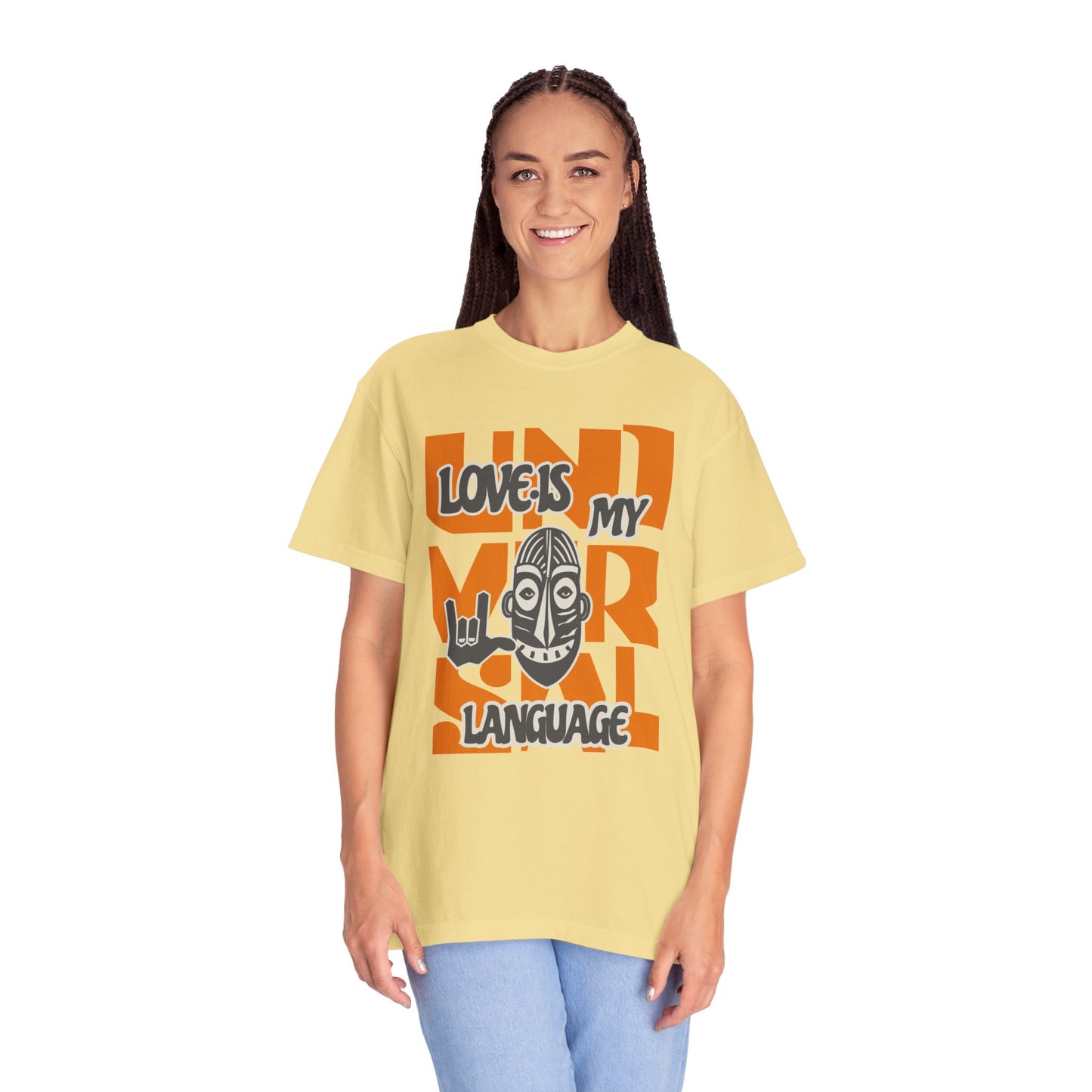 Love Is My Language Tee, Comfort-Colors Unisex T-Shirt