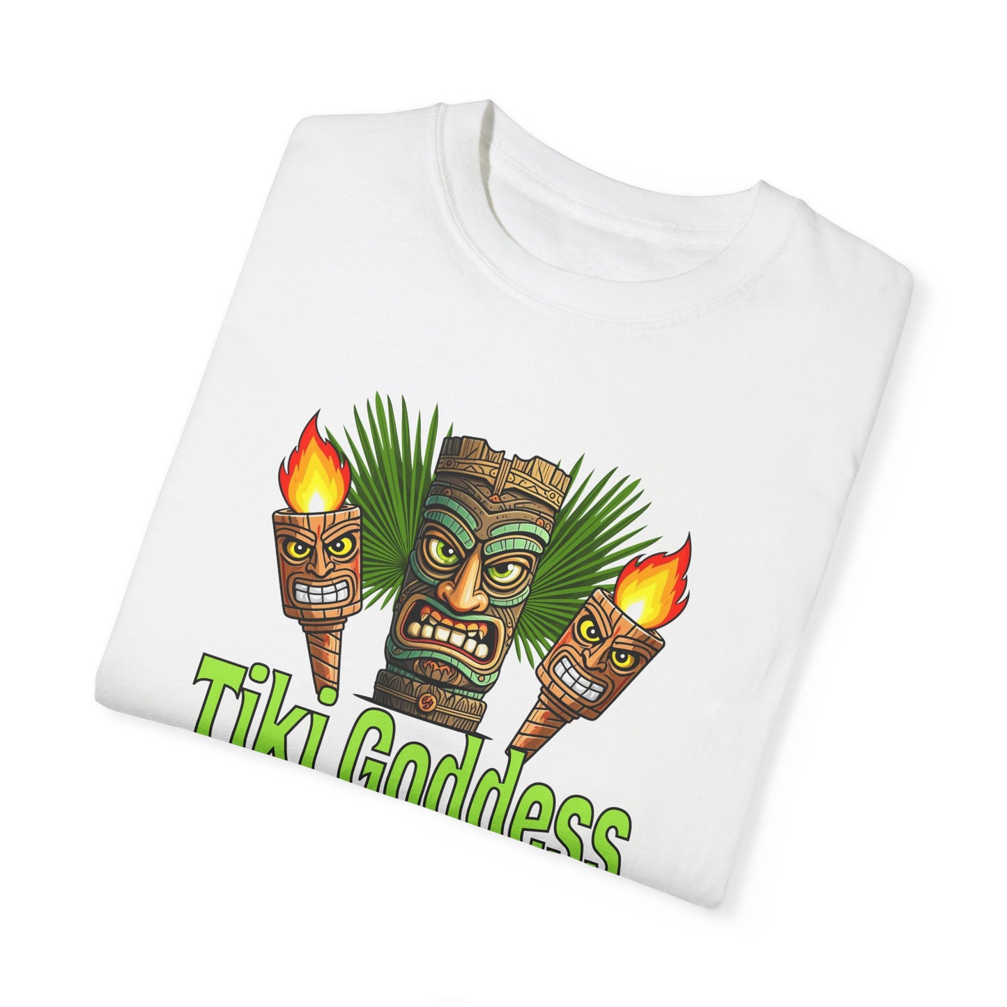 Resort Collection Tiki Goddess Unisex Garment-Dyed T-shirt