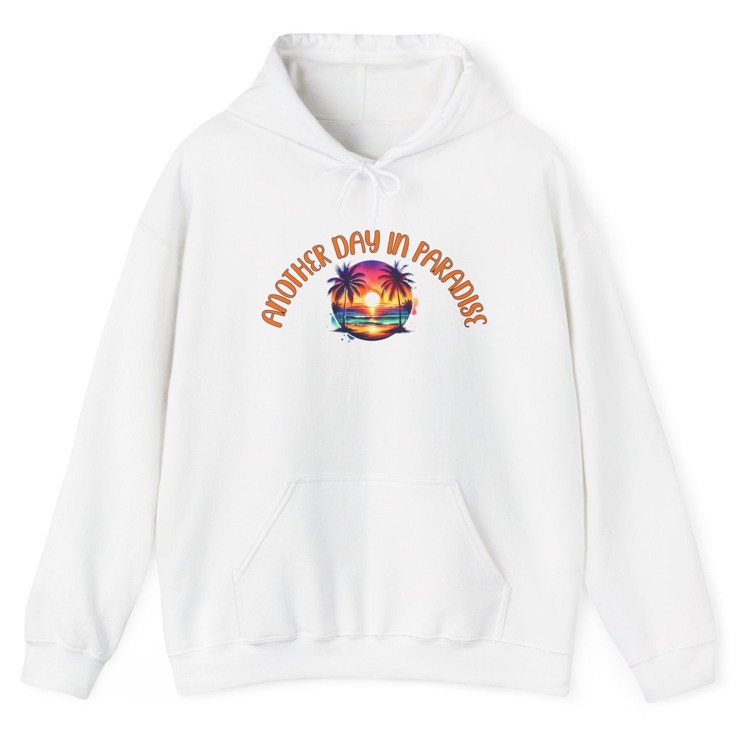 'Another Day in Paradise' Unisex Hoodie - Relaxed Tropical Vibe Sweatshirt by Caribbean Rays