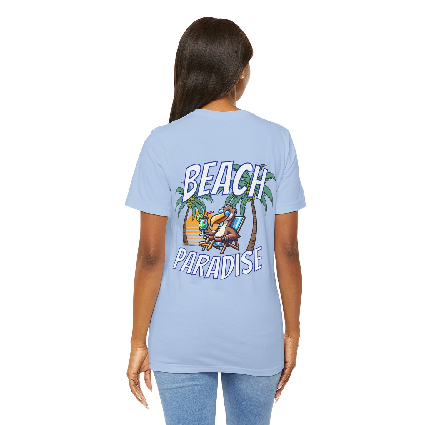 Beach Paradise Unisex Jersey Short Sleeve Tee