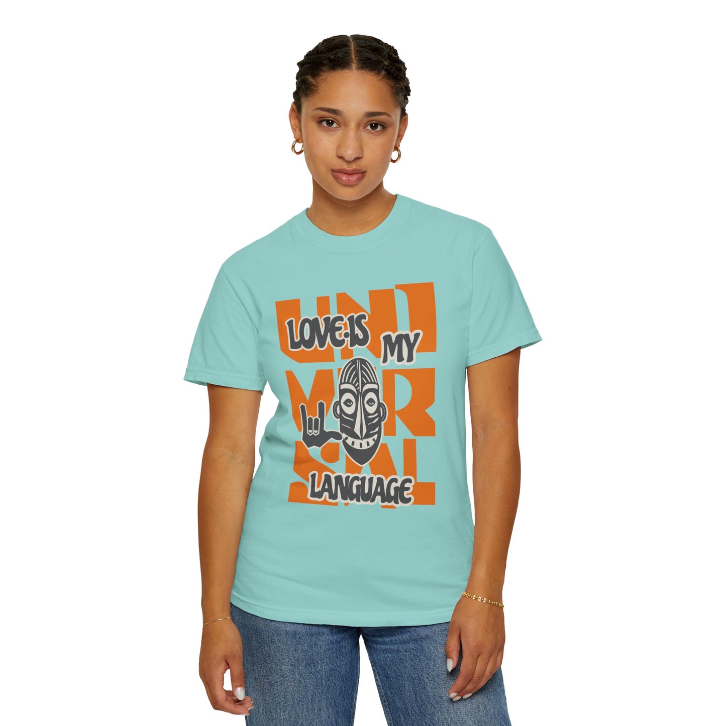 Love Is My Language Tee, Comfort-Colors Unisex T-Shirt