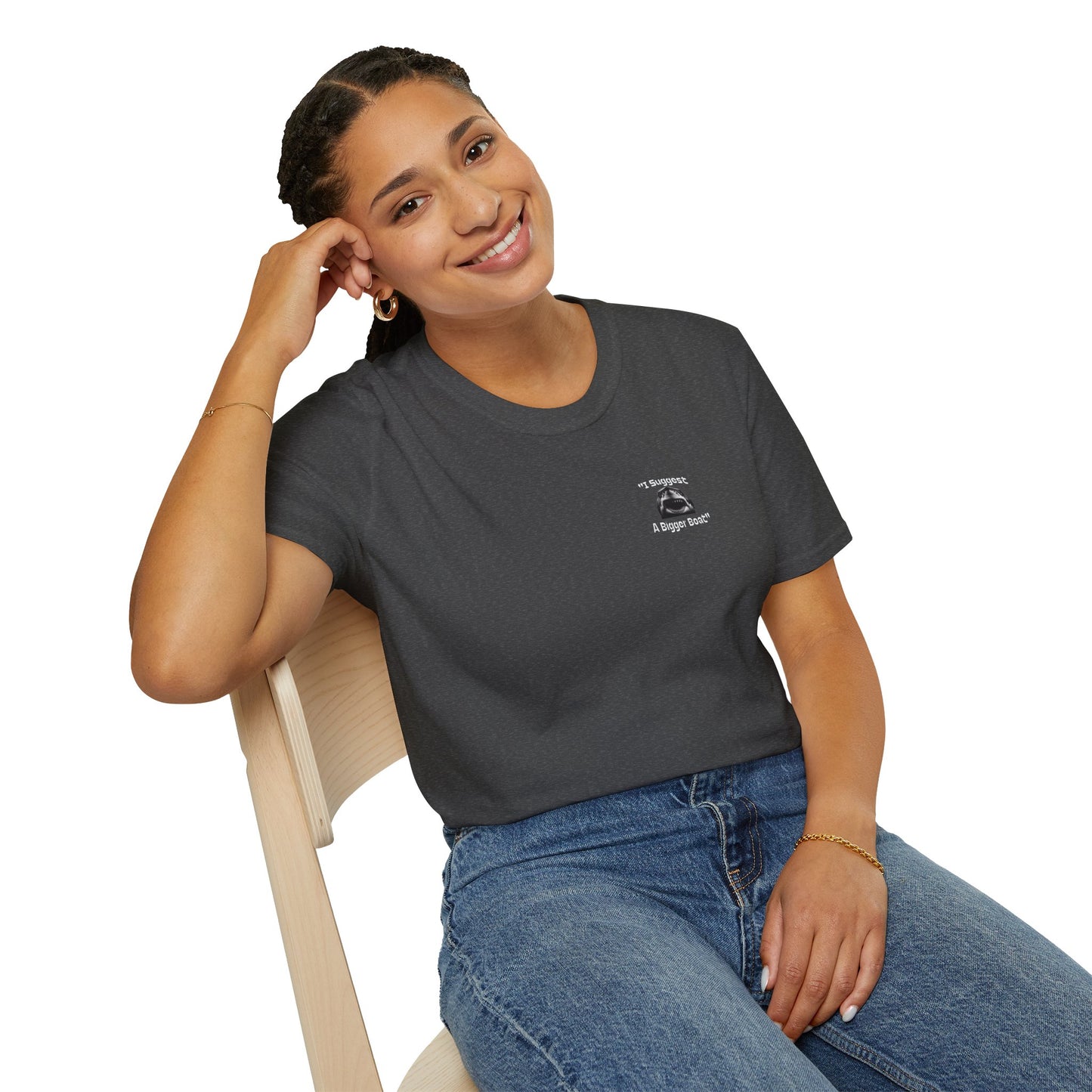 I Suggest a Bigger Boat Unisex Softstyle T-Shirt