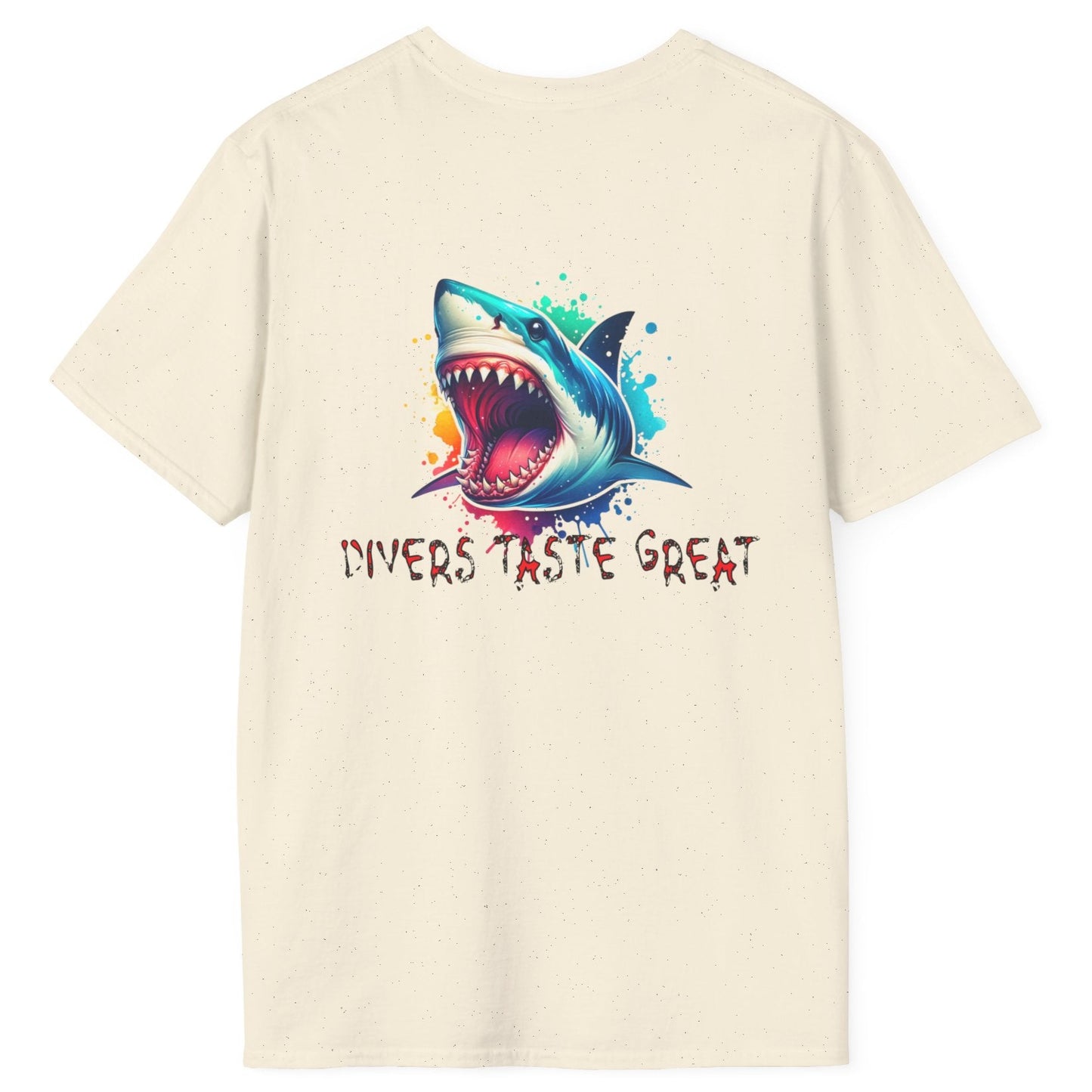 Diver's Taste Great Unisex Softstyle T-Shirt - Fun Fishing Tee at Caribbean Rays