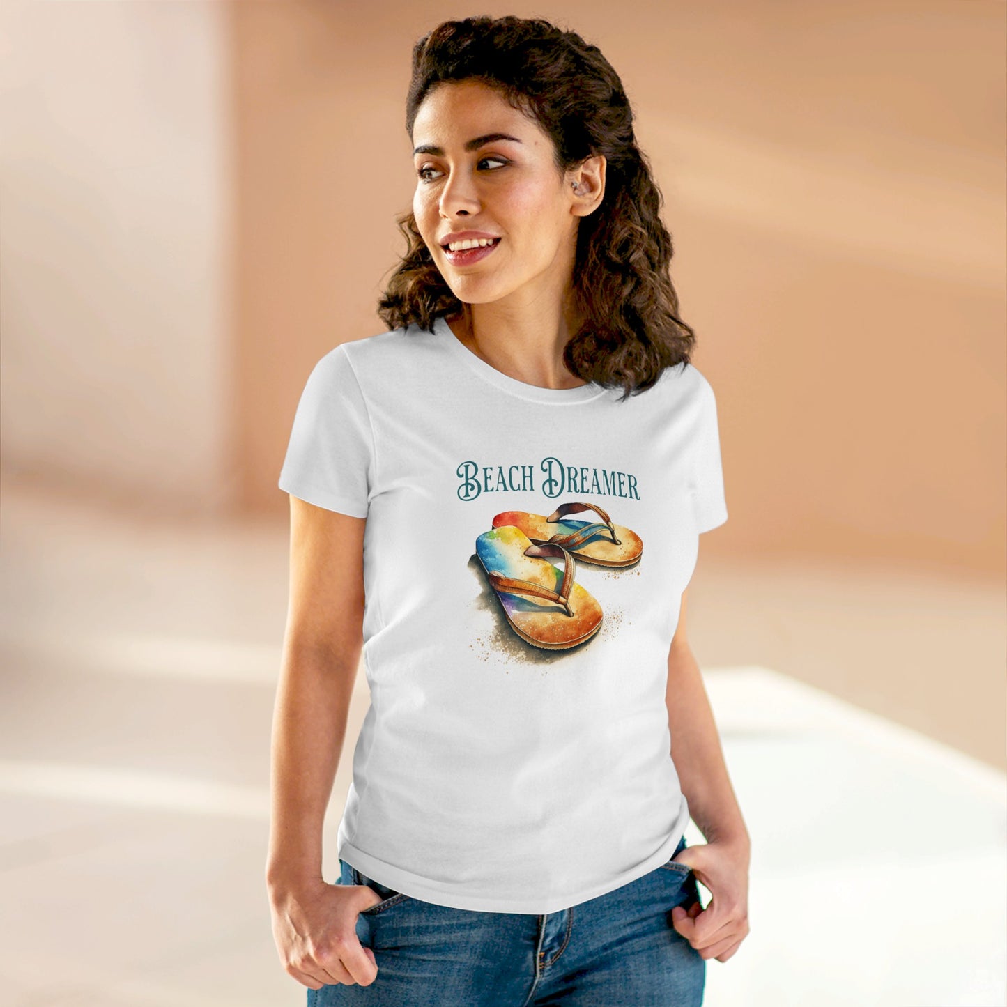 Beach Dreamer Women's Midweight Cotton Tee