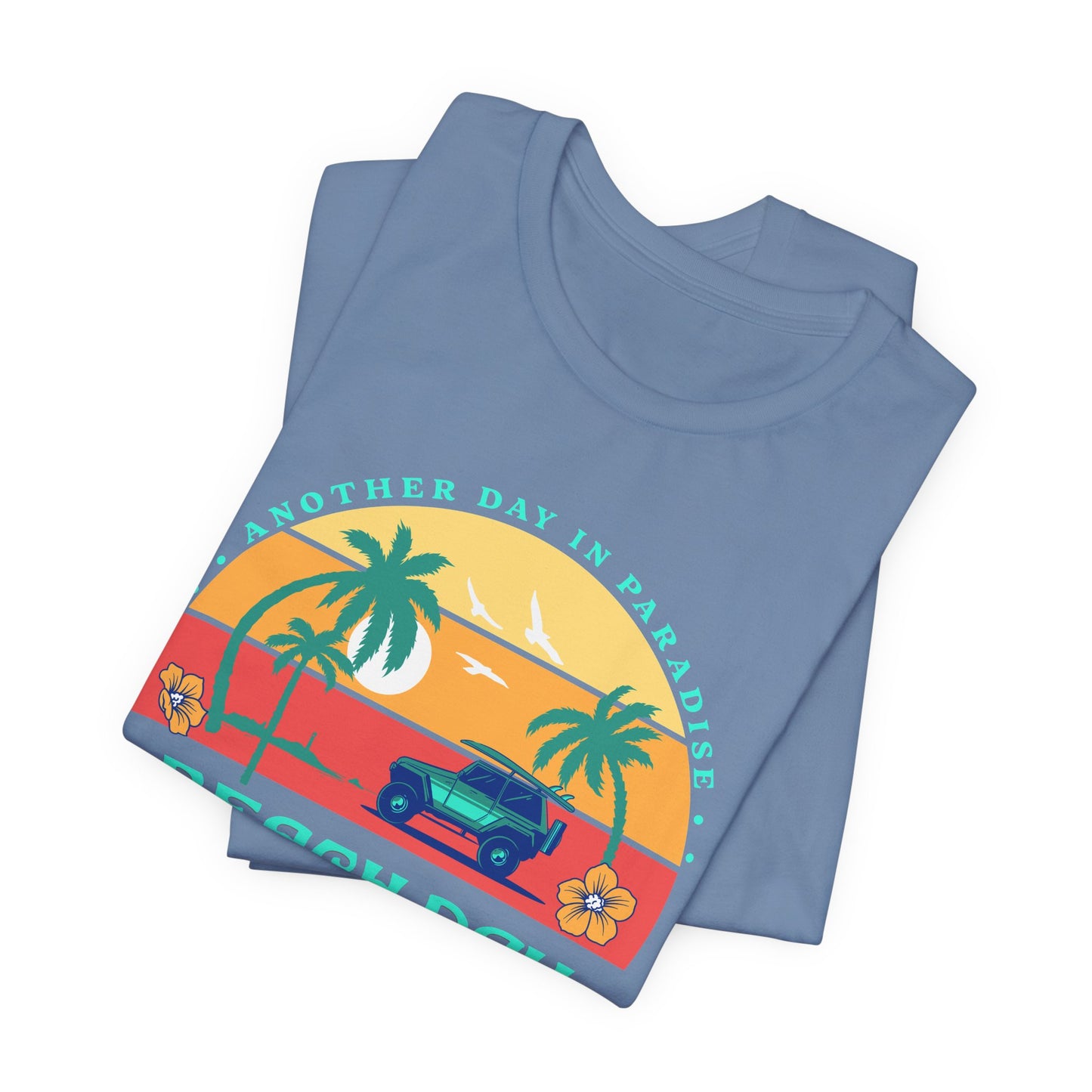 Beach Day in Paradise Unisex Short Sleeve T-Shirt