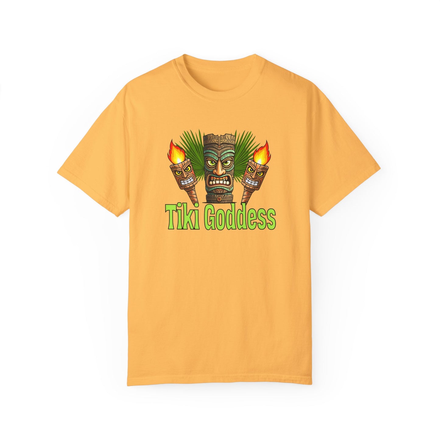 Resort Collection Tiki Goddess Unisex Garment-Dyed T-shirt