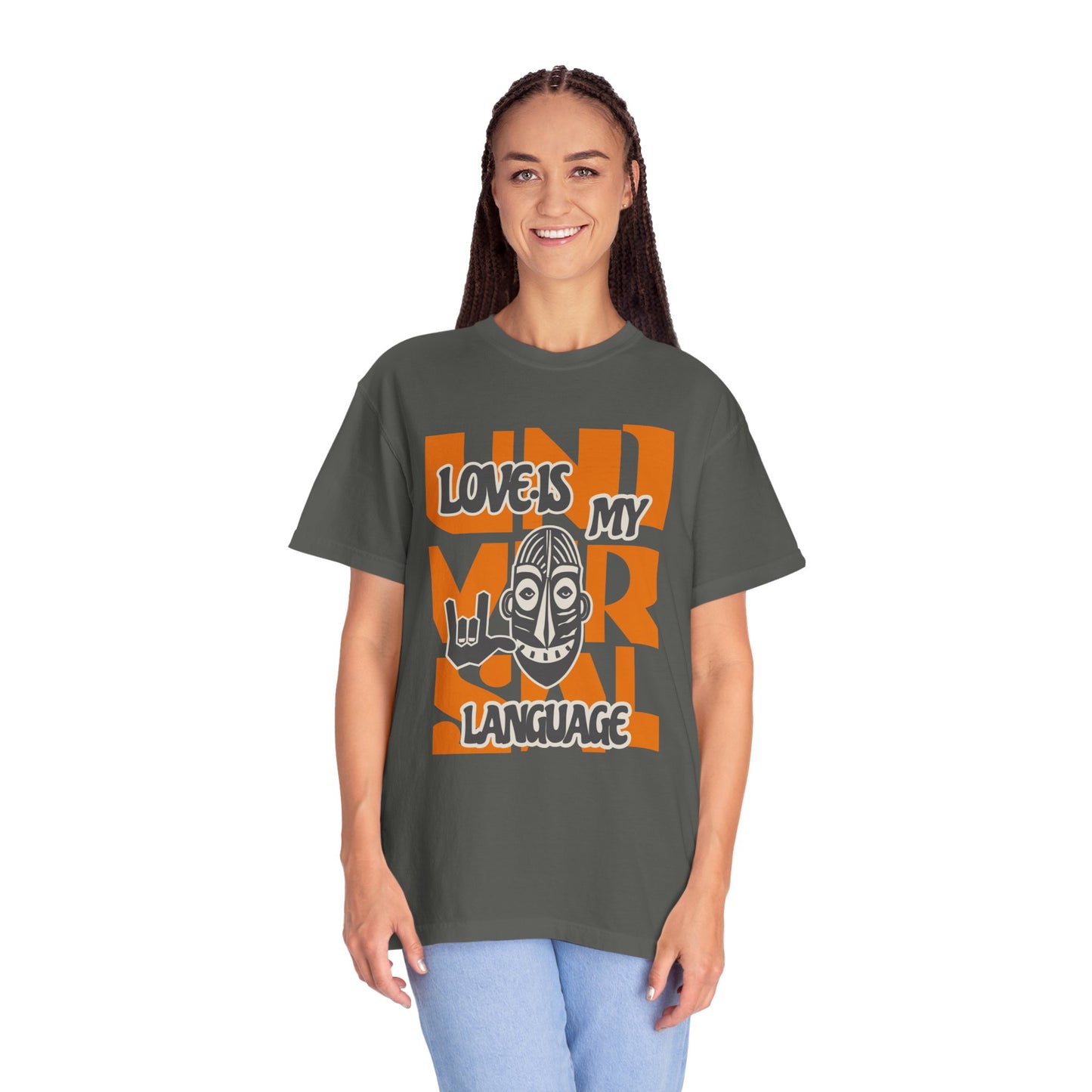 Love Is My Language Tee, Comfort-Colors Unisex T-Shirt