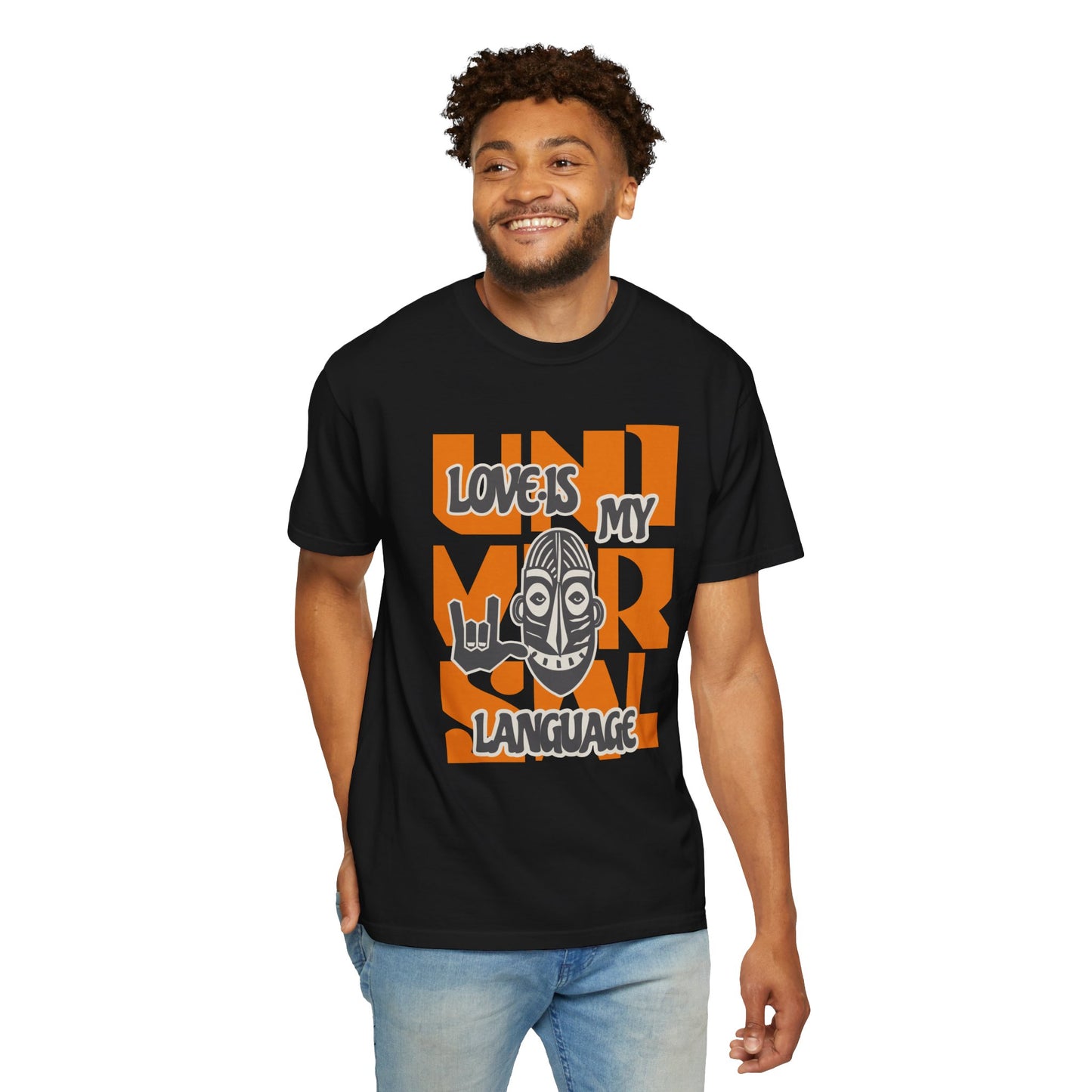 Love Is My Language Tee, Comfort-Colors Unisex T-Shirt