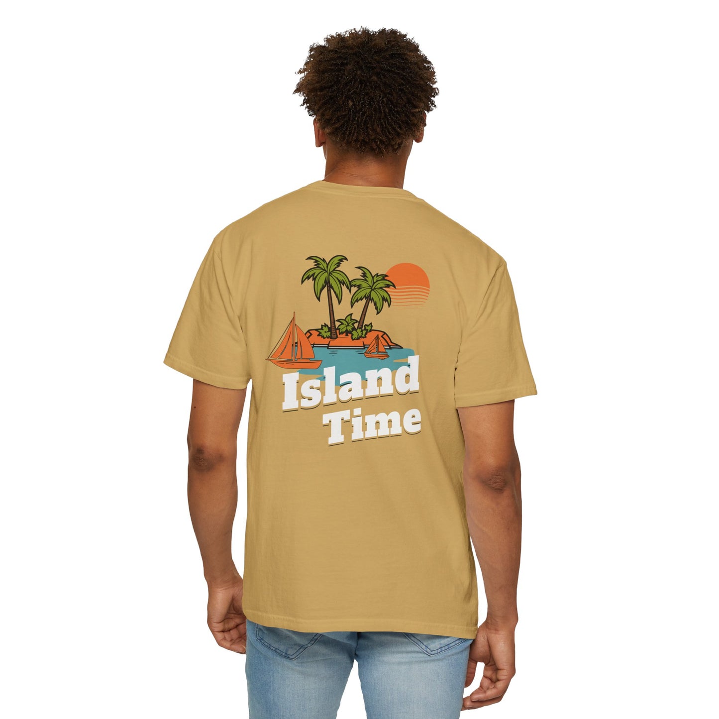 Resort Collection Island Time Unisex Garment-Dyed T-shirt