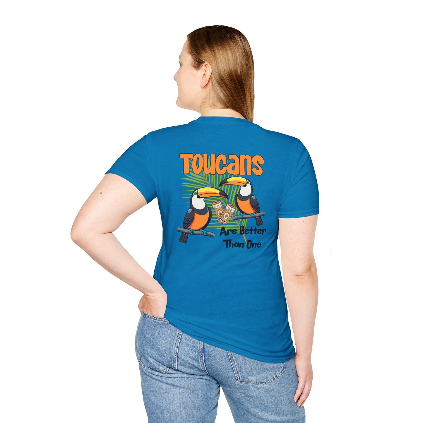 Toucans Are Better Than One Unisex Softstyle T-Shirt