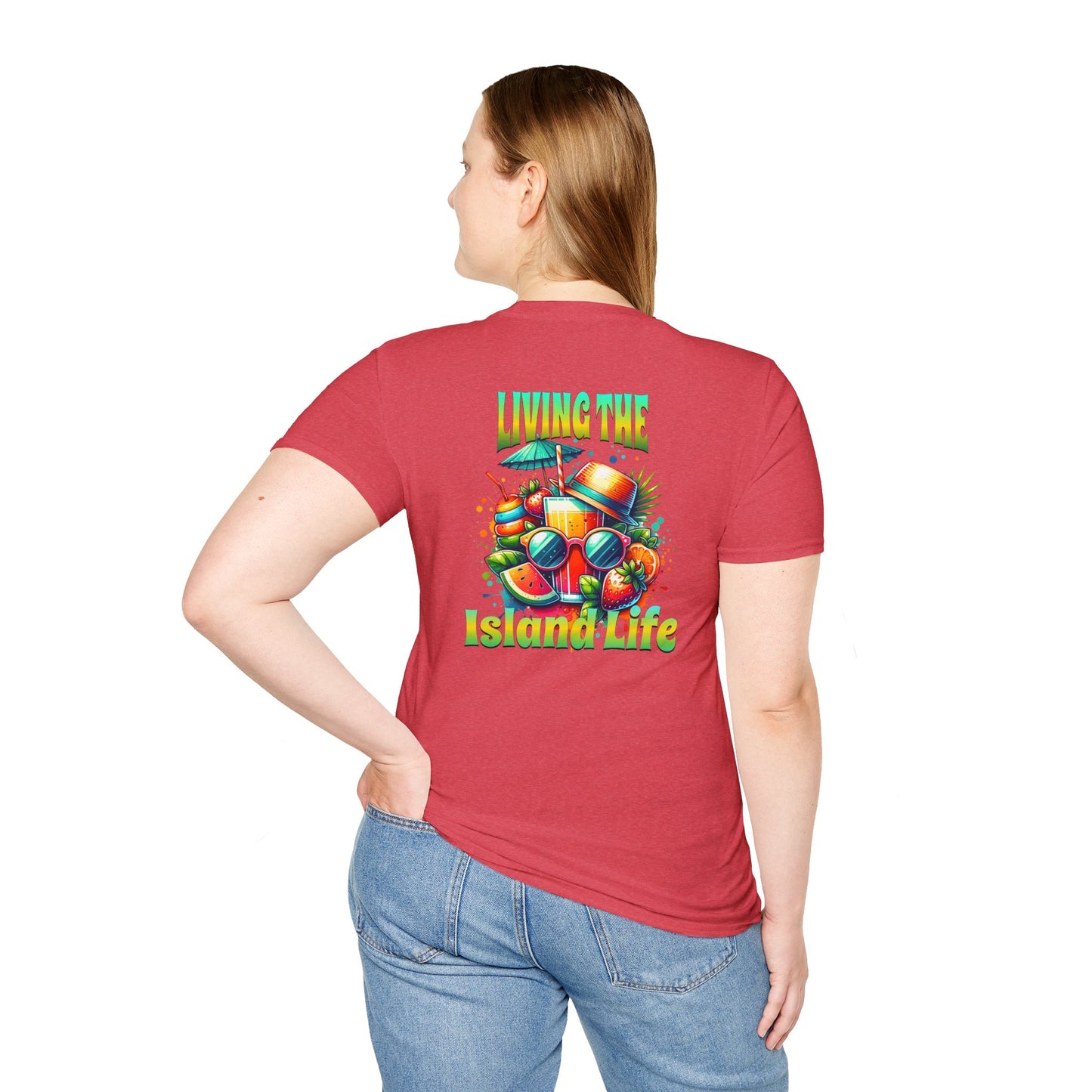 Living the Island Life Unisex Softstyle T-Shirt