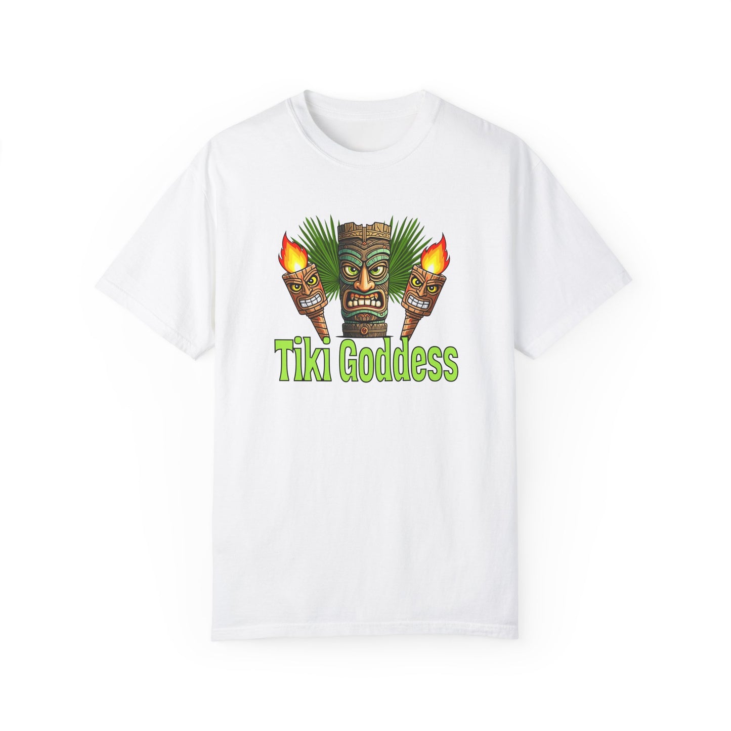 Resort Collection Tiki Goddess Unisex Garment-Dyed T-shirt