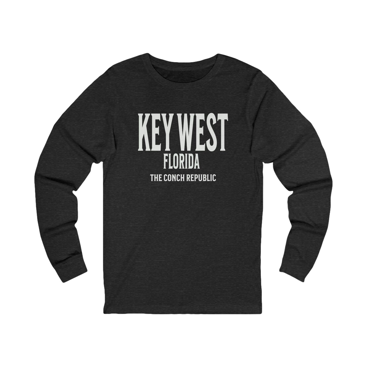 Key West Unisex Jersey Long Sleeve Tee - Caribbean Rays