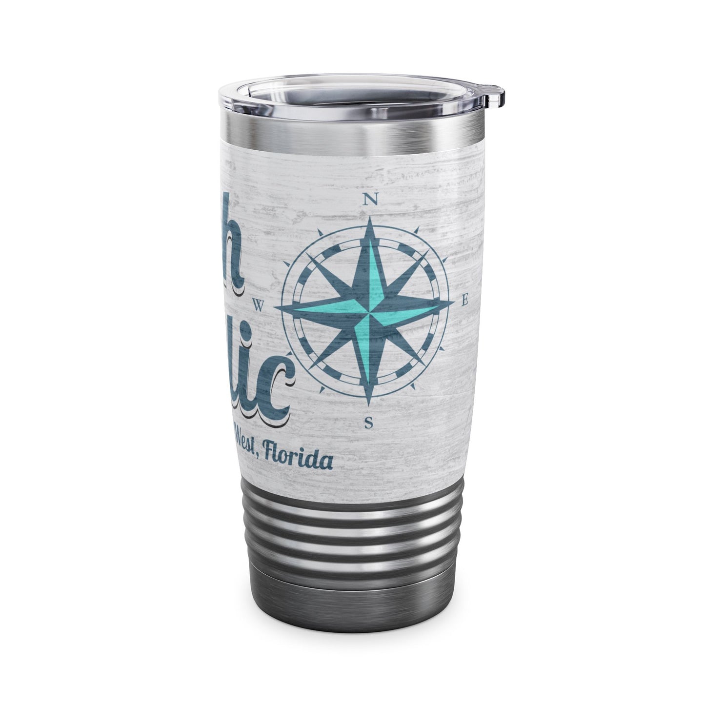 Conch Republic Ringneck Tumbler, 20oz on Caribbean Rays