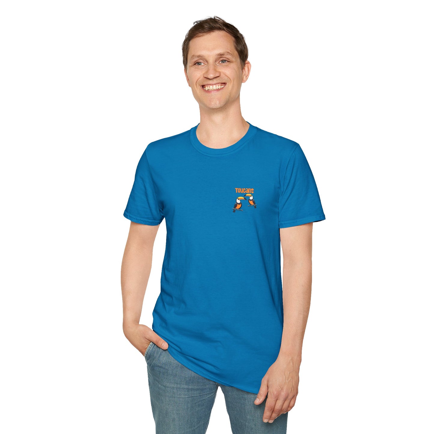 Toucans Are Better Than One Unisex Softstyle T-Shirt