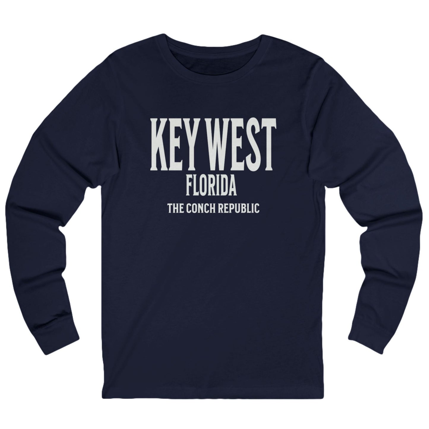 Key West Unisex Jersey Long Sleeve Tee by Caribbean Rays