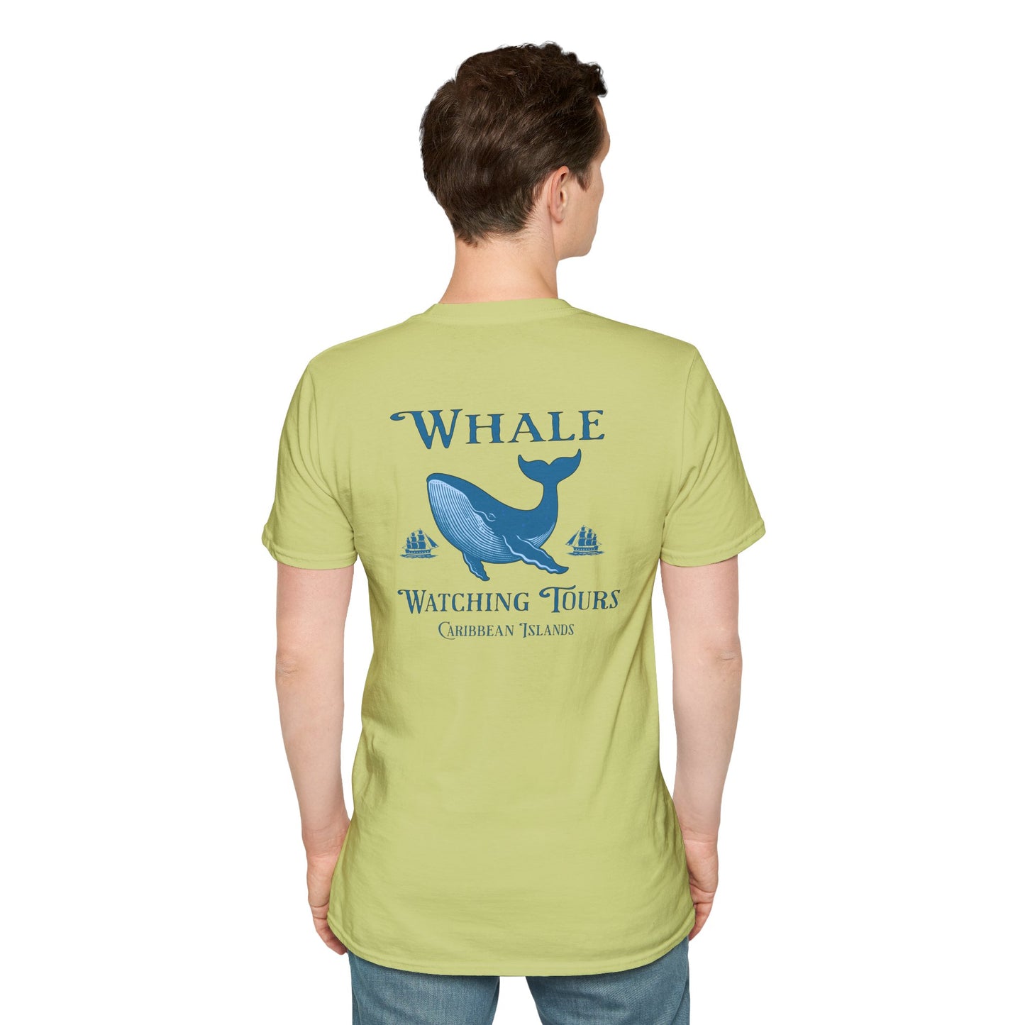 Whale Watching Tours Unisex Softstyle T-Shirt