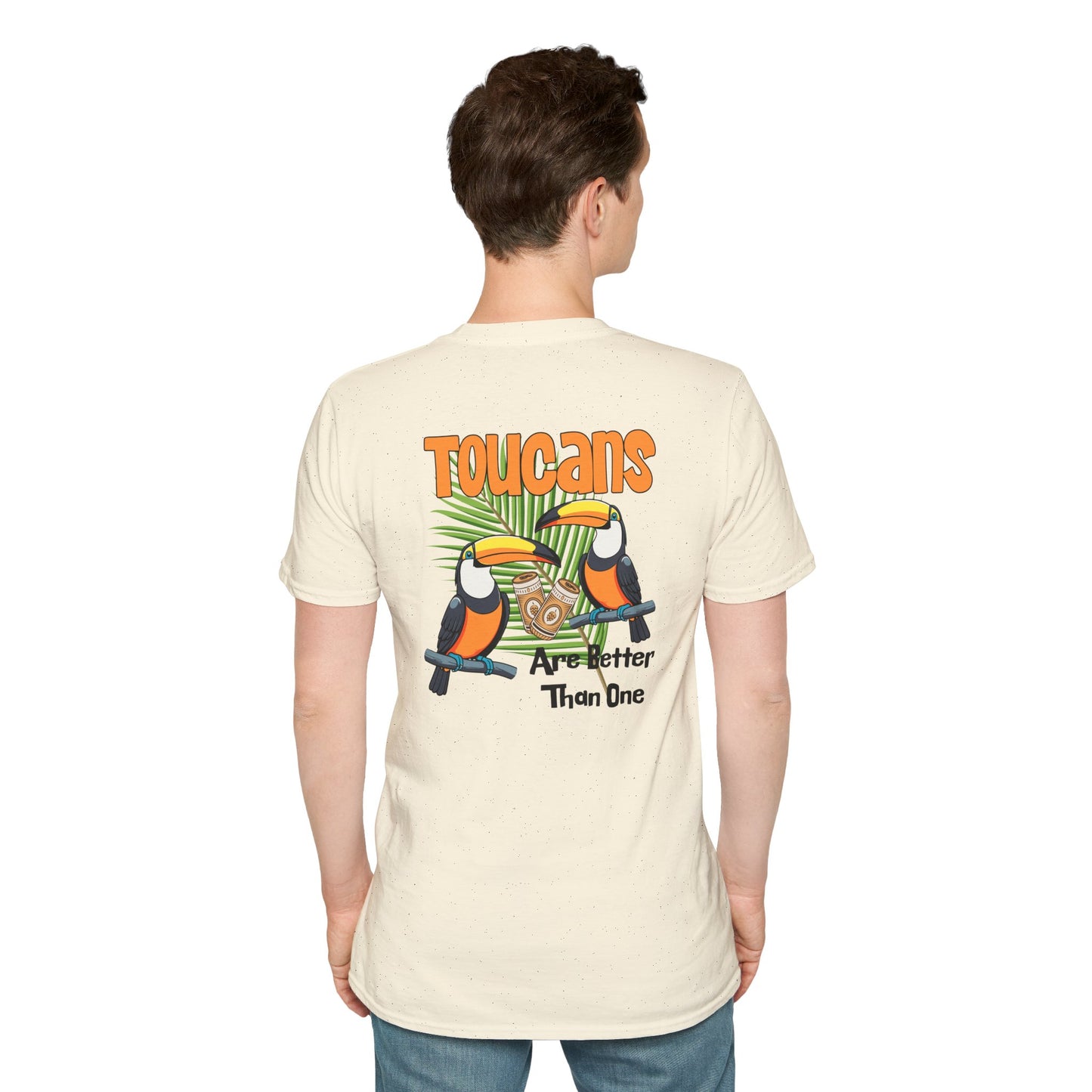 Toucans Are Better Than One Unisex Softstyle T-Shirt