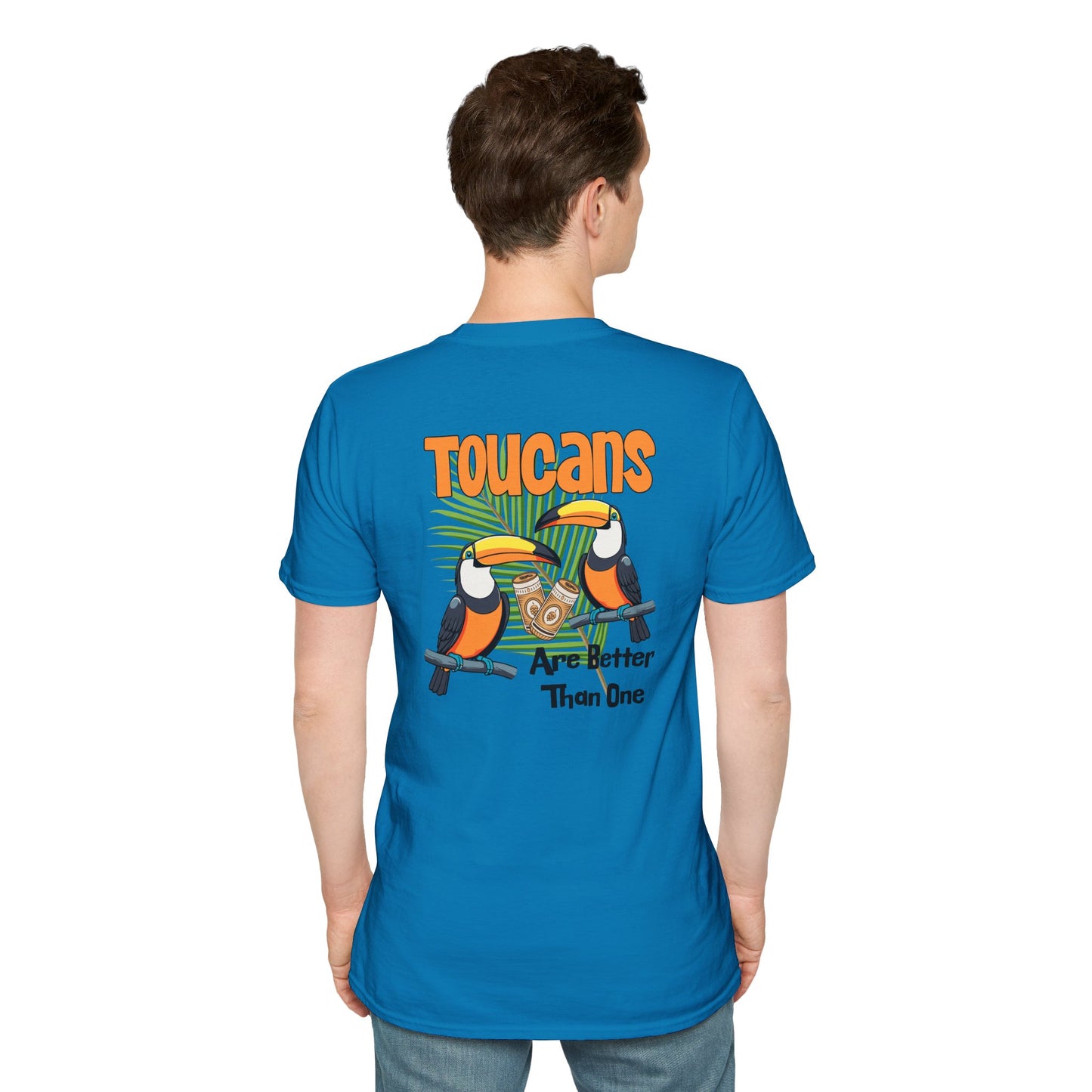 Toucans Are Better Than One Unisex Softstyle T-Shirt