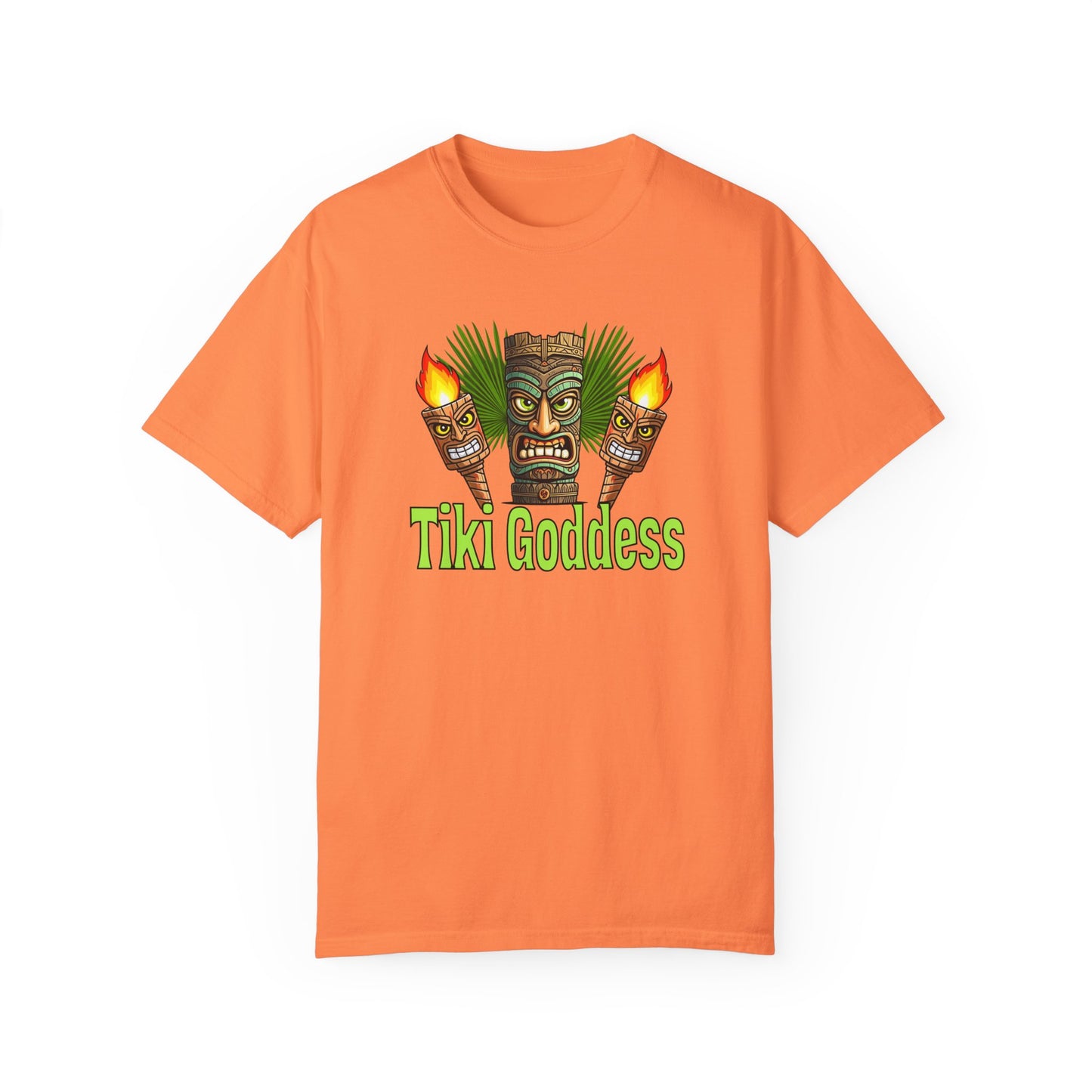 Resort Collection Tiki Goddess Unisex Garment-Dyed T-shirt