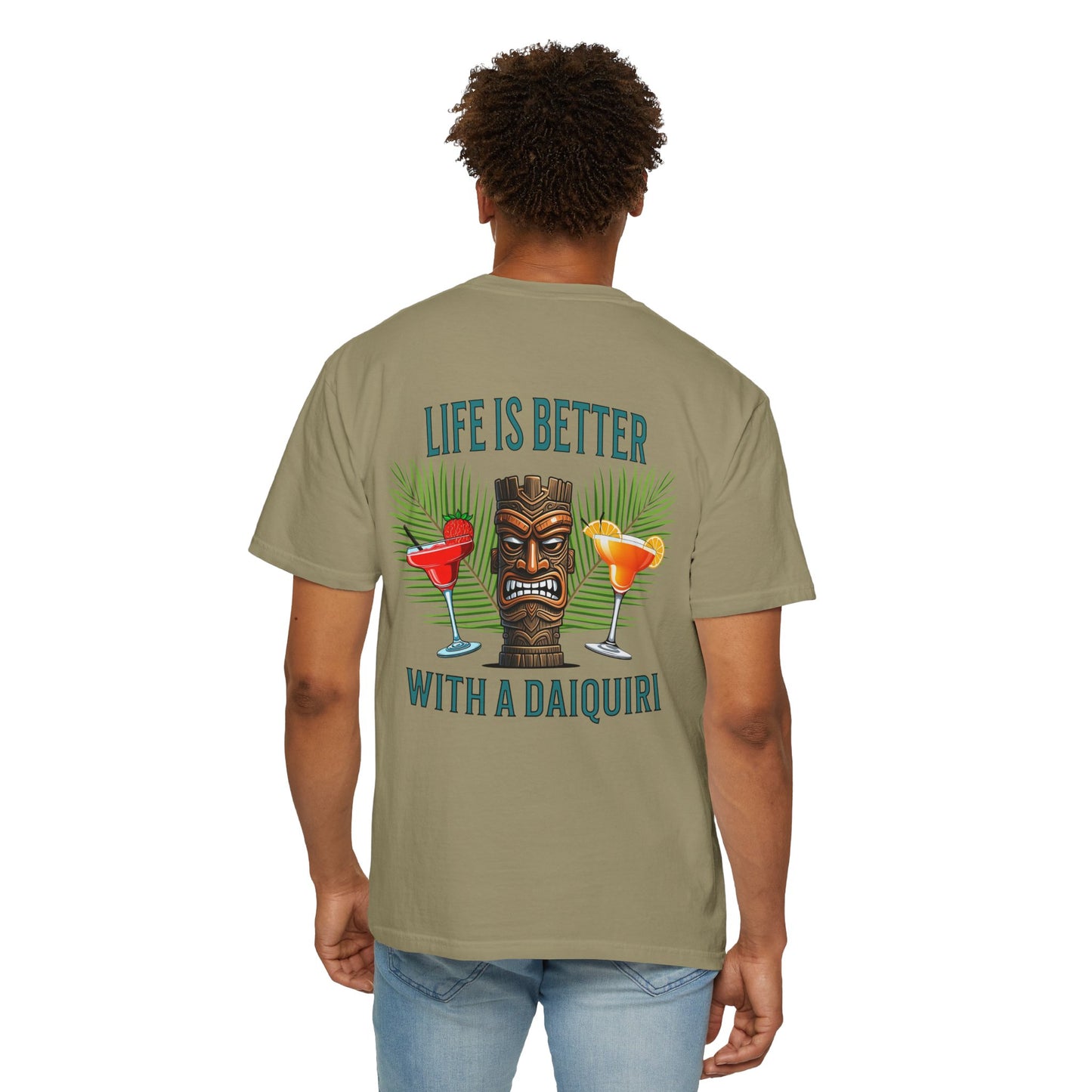 Resort Collection Life Is Better With a Daiquiri Unisex Garment-Dyed T-shirt