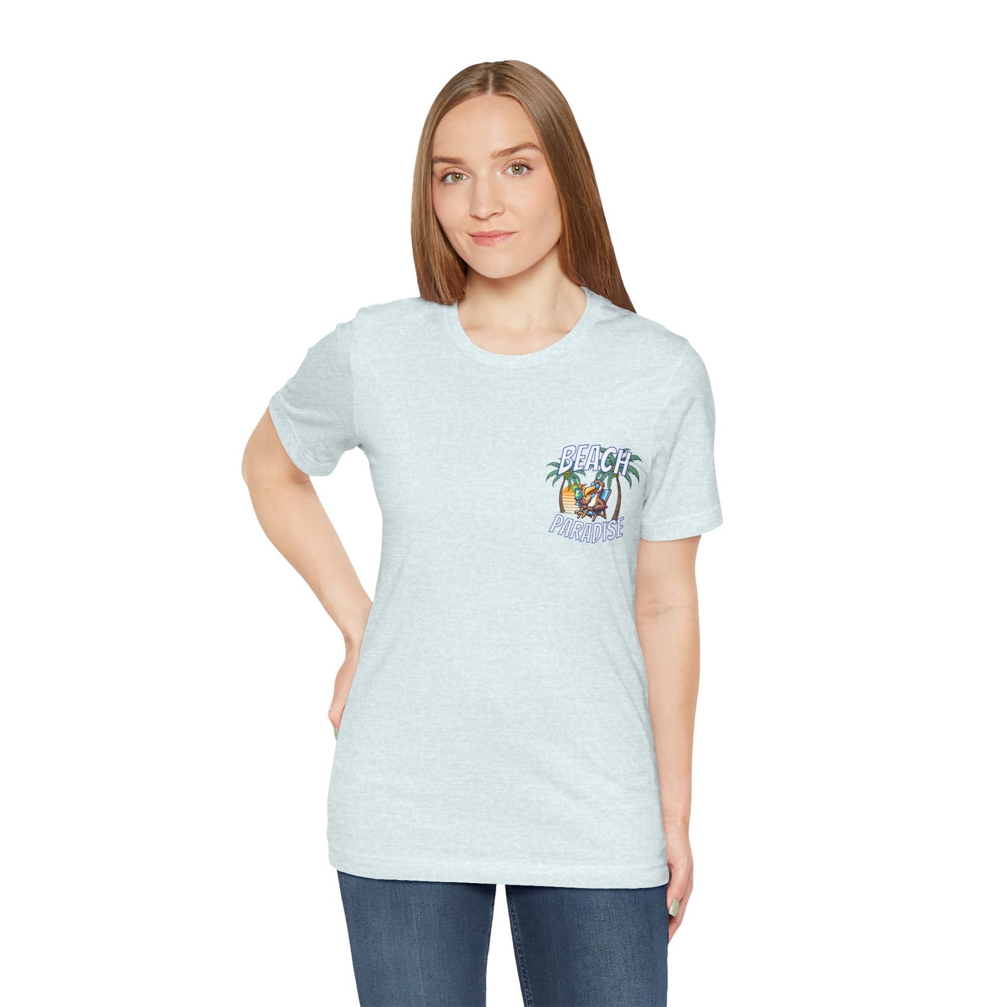 Beach Paradise Unisex Jersey Short Sleeve Tee