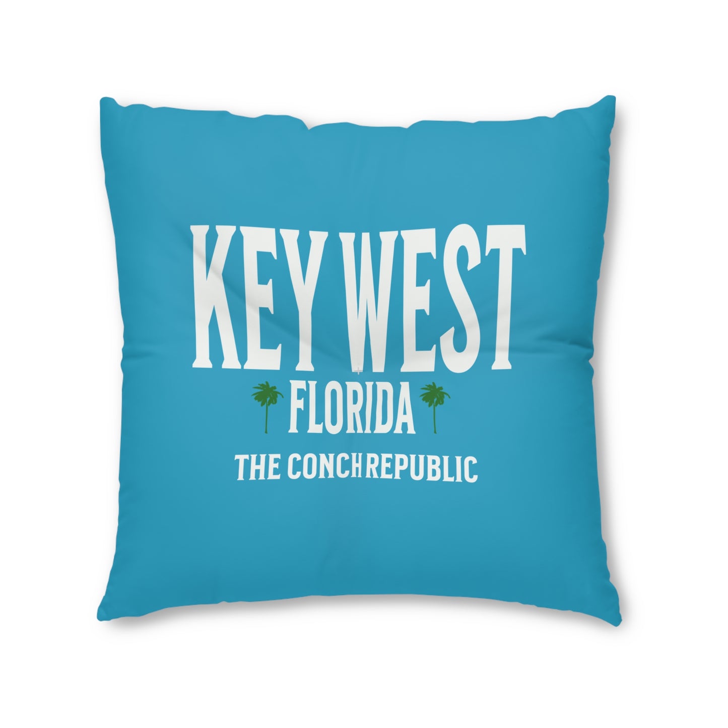 Key West Tufted Floor Pillow, Square -by Caribbean Rays