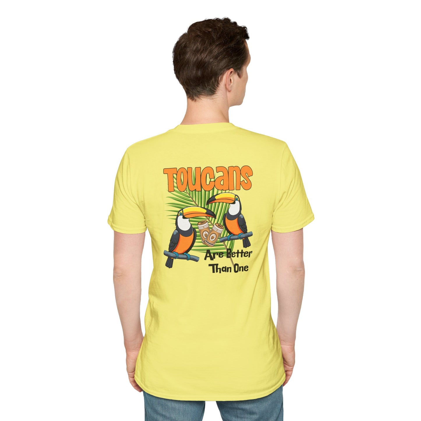 Toucans Are Better Than One Unisex Softstyle T-Shirt