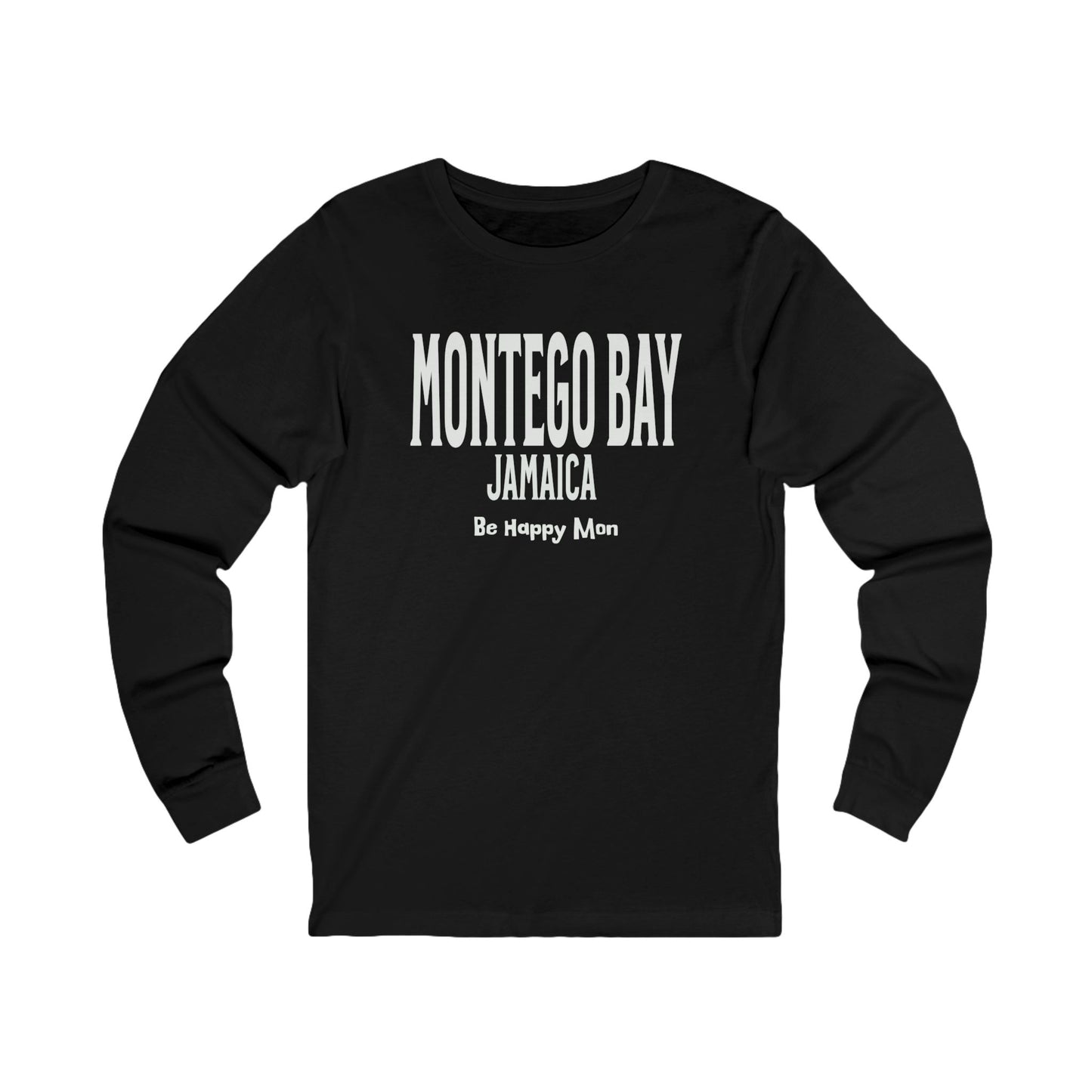 Montego Bay Unisex Jersey Long Sleeve Tee at Caribbean Rays