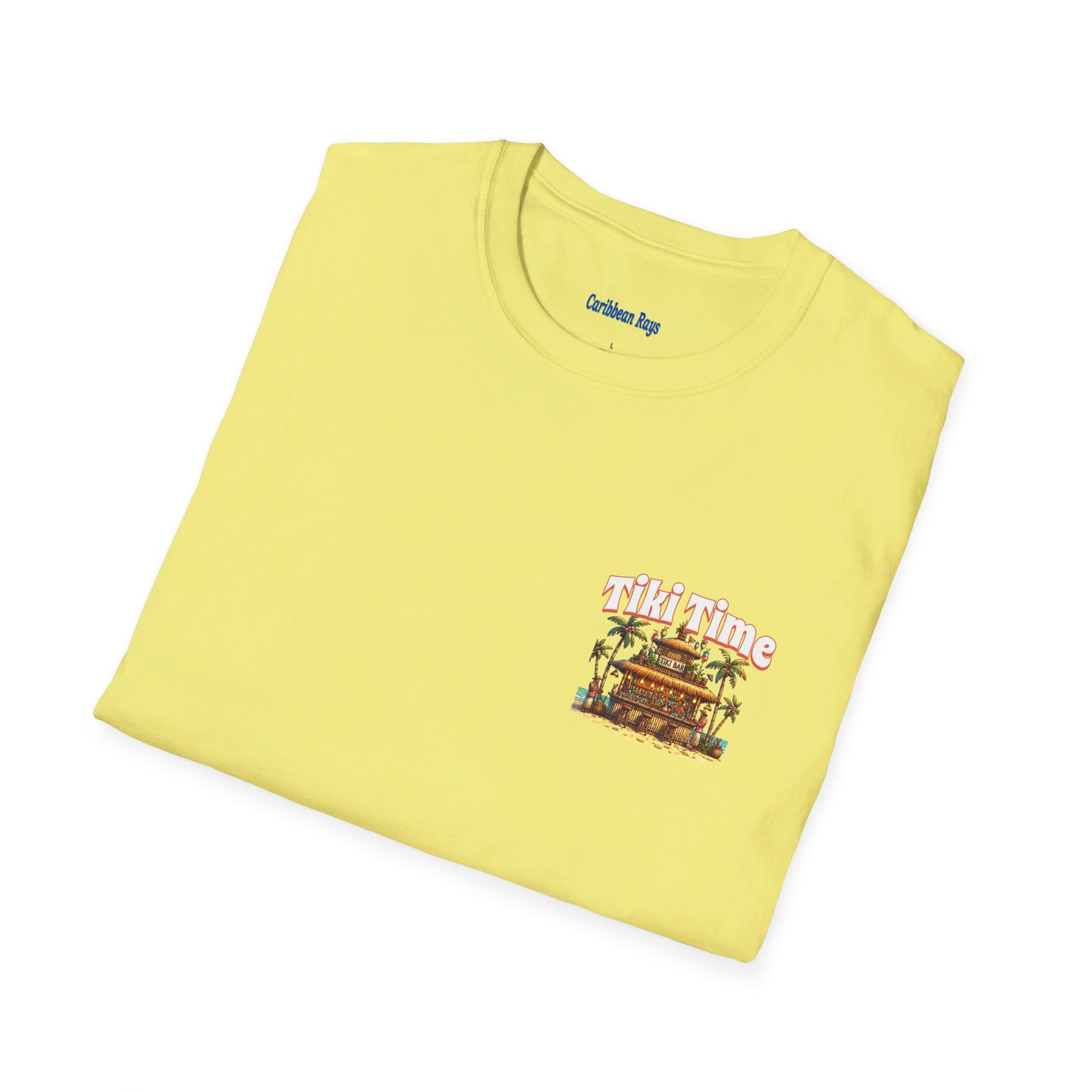 Tiki Time Bar Unisex Softstyle T-Shirt