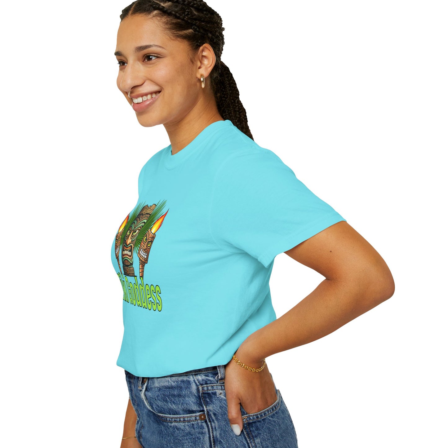 Resort Collection Tiki Goddess Unisex Garment-Dyed T-shirt