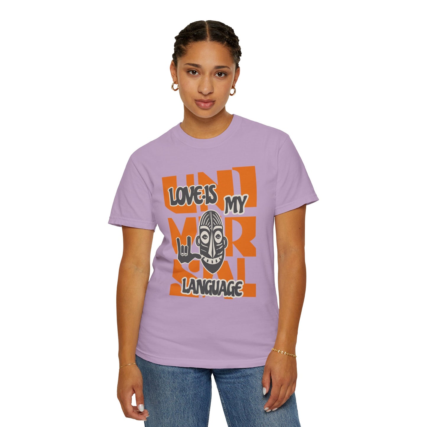 Love Is My Language Tee, Comfort-Colors Unisex T-Shirt
