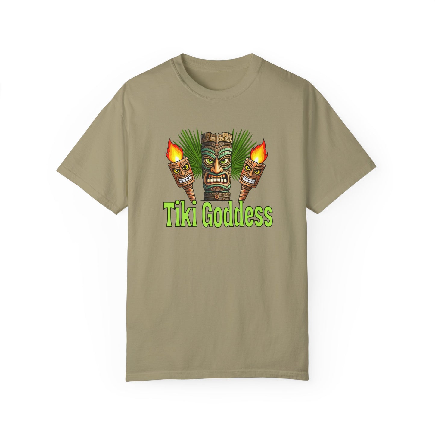 Resort Collection Tiki Goddess Unisex Garment-Dyed T-shirt
