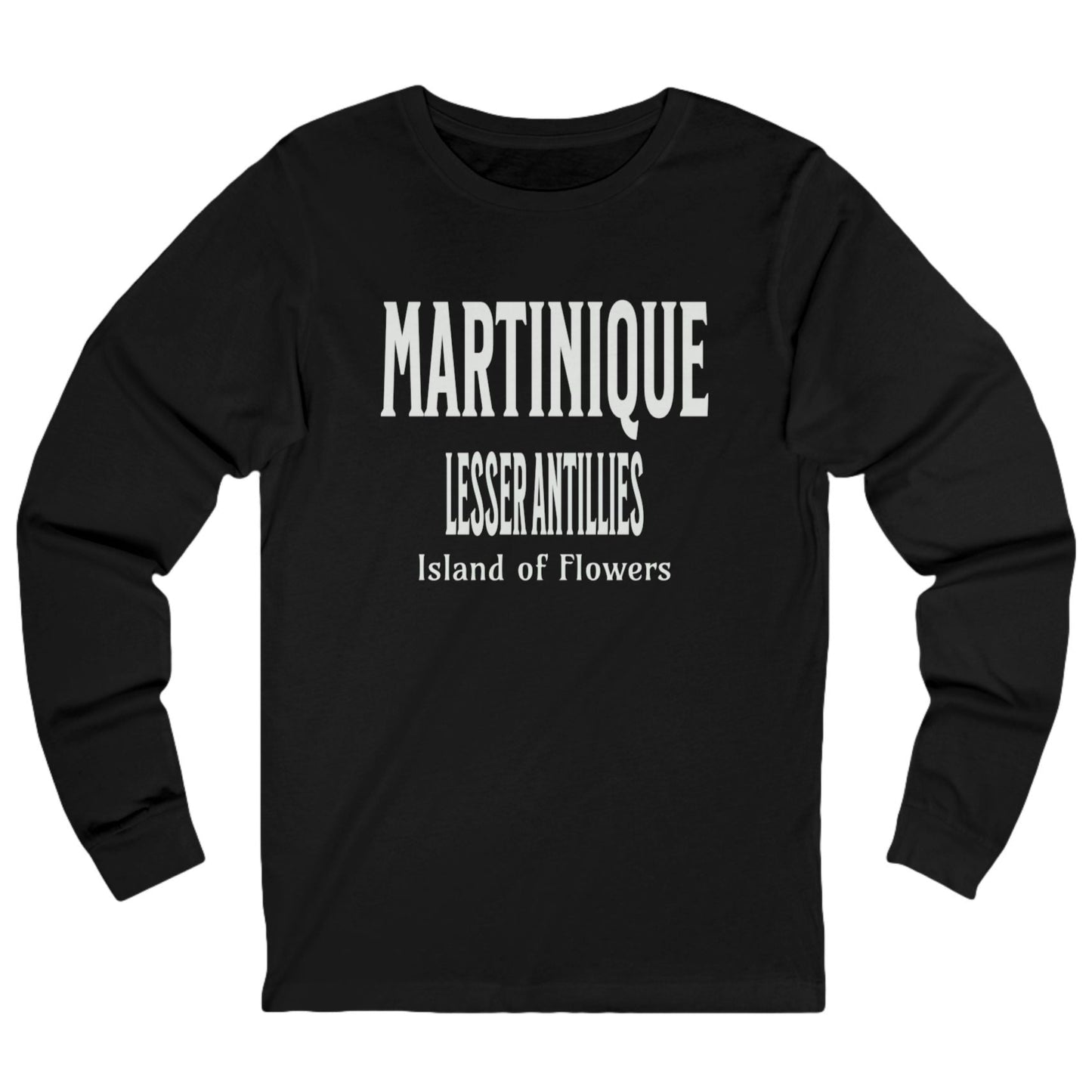 Martinique Unisex Jersey Long Sleeve Tee at Caribbean Rays