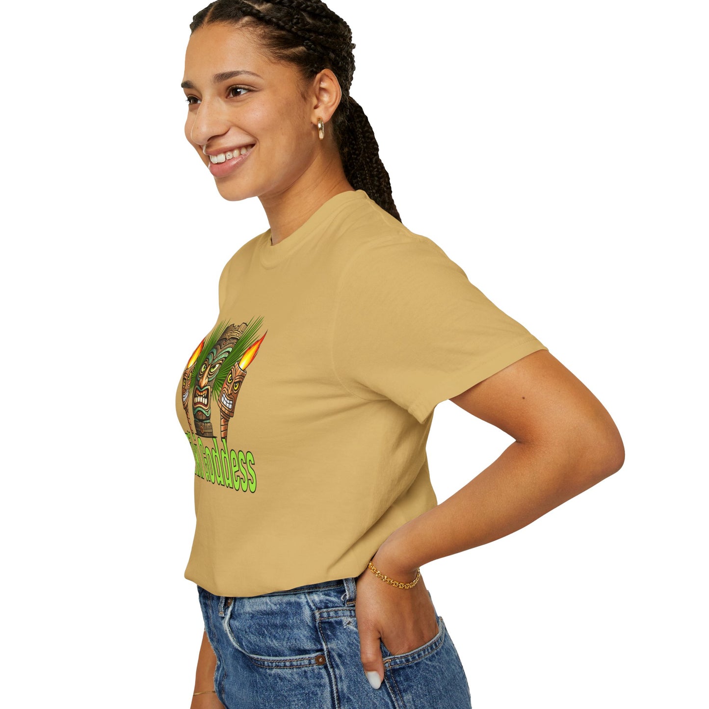 Resort Collection Tiki Goddess Unisex Garment-Dyed T-shirt
