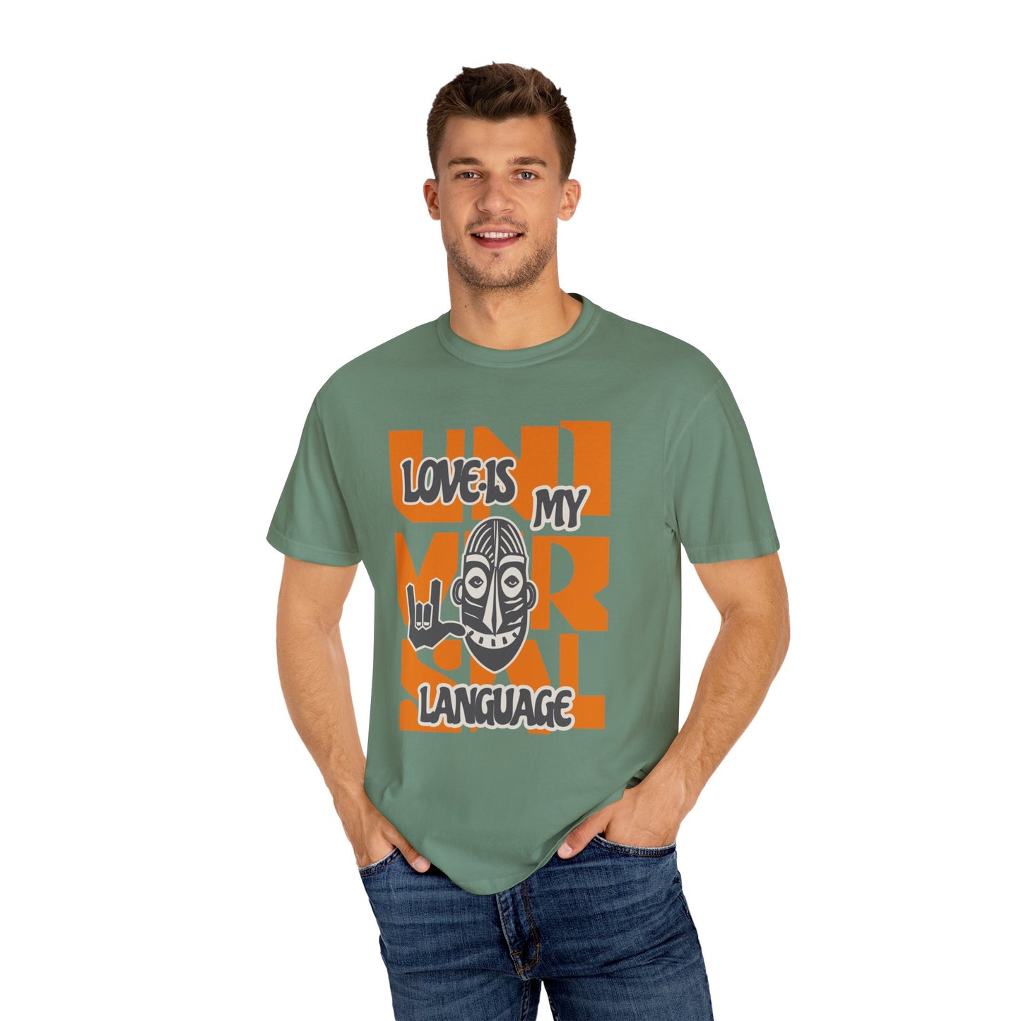 Love Is My Language Tee, Comfort-Colors Unisex T-Shirt