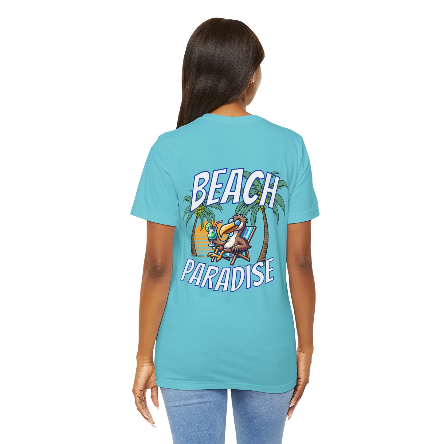 Beach Paradise Unisex Jersey Short Sleeve Tee