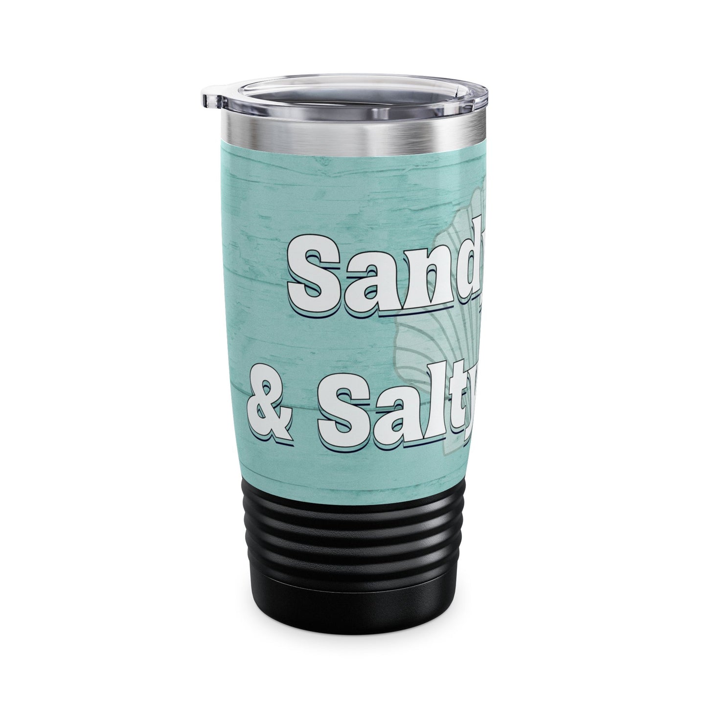 Sandy Toes & Salty Kisses Ringneck Tumbler, 20oz