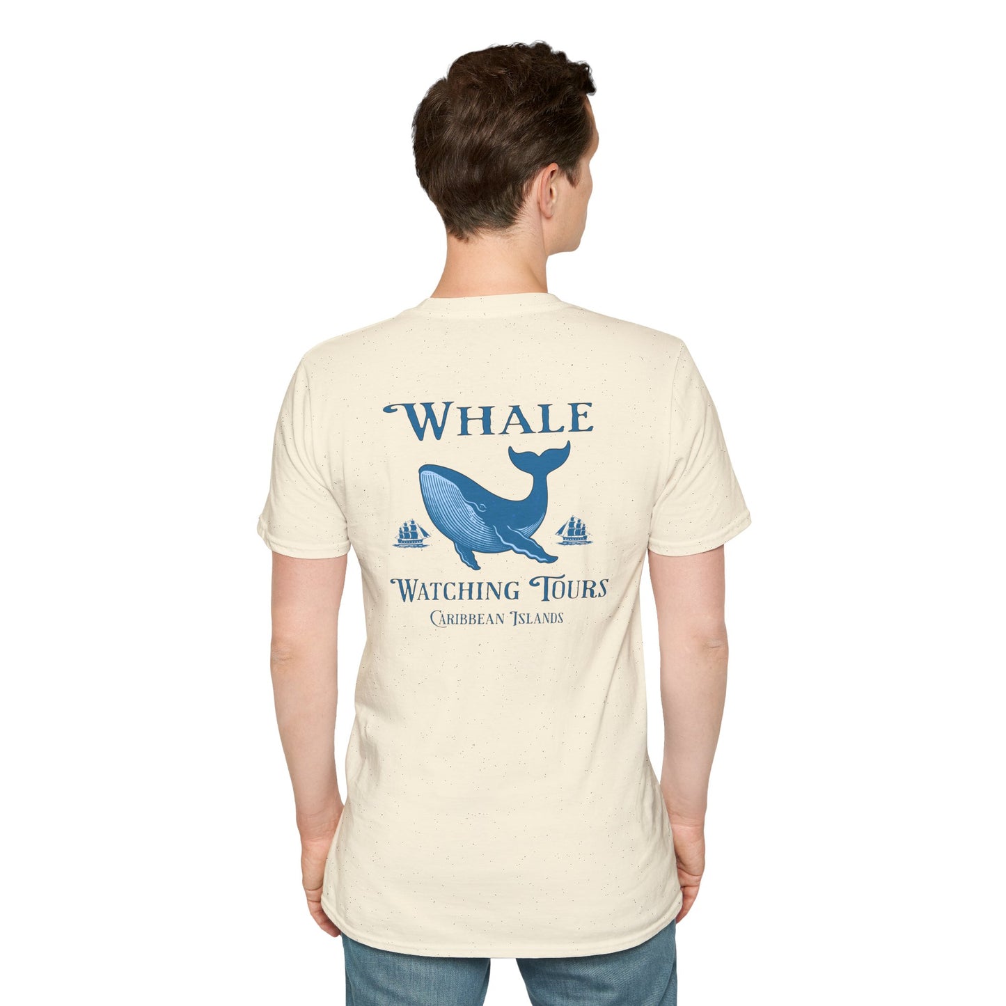 Whale Watching Tours Unisex Softstyle T-Shirt